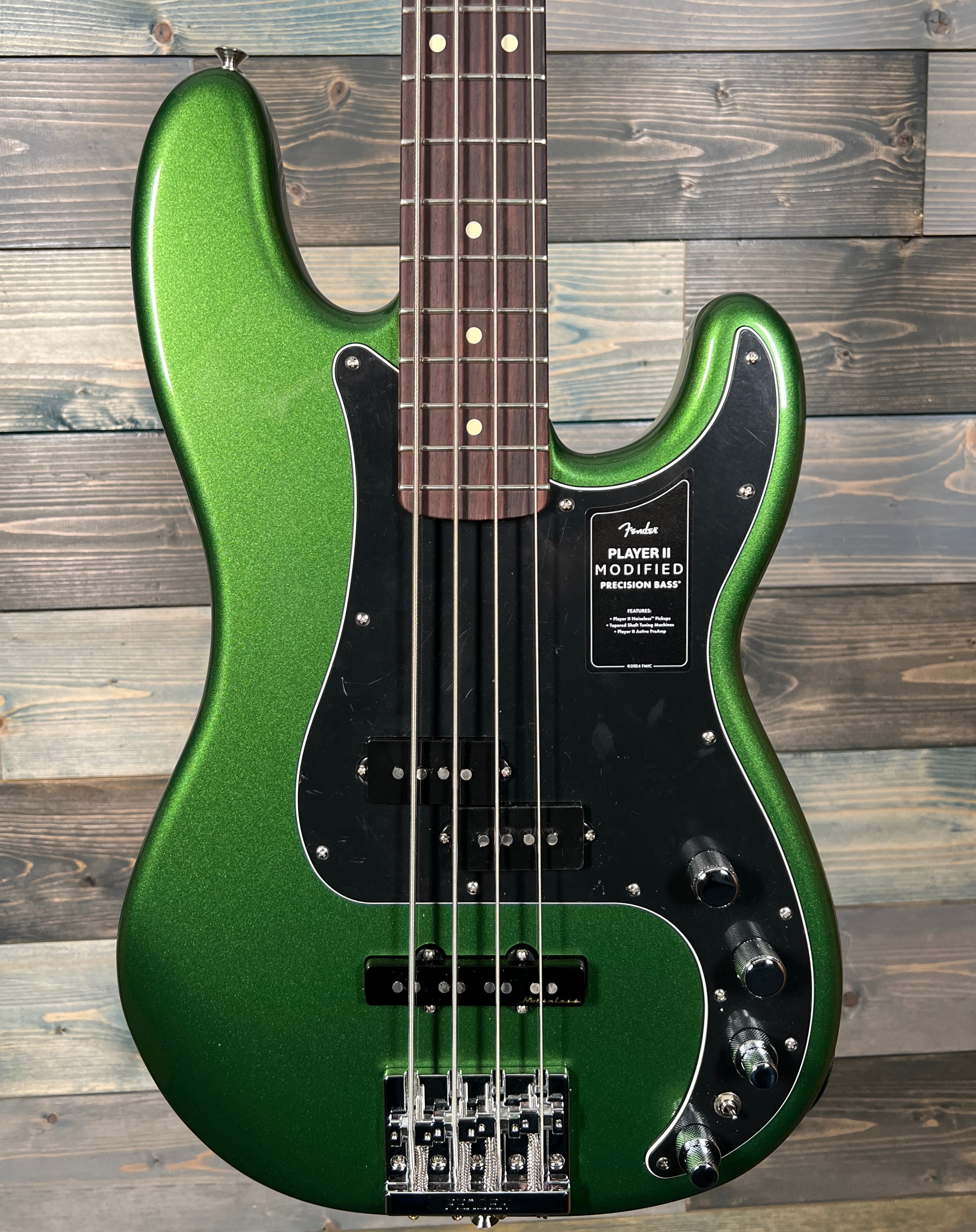 Fender Player II Modified Active Precision Bass, Harvest Green Metallic