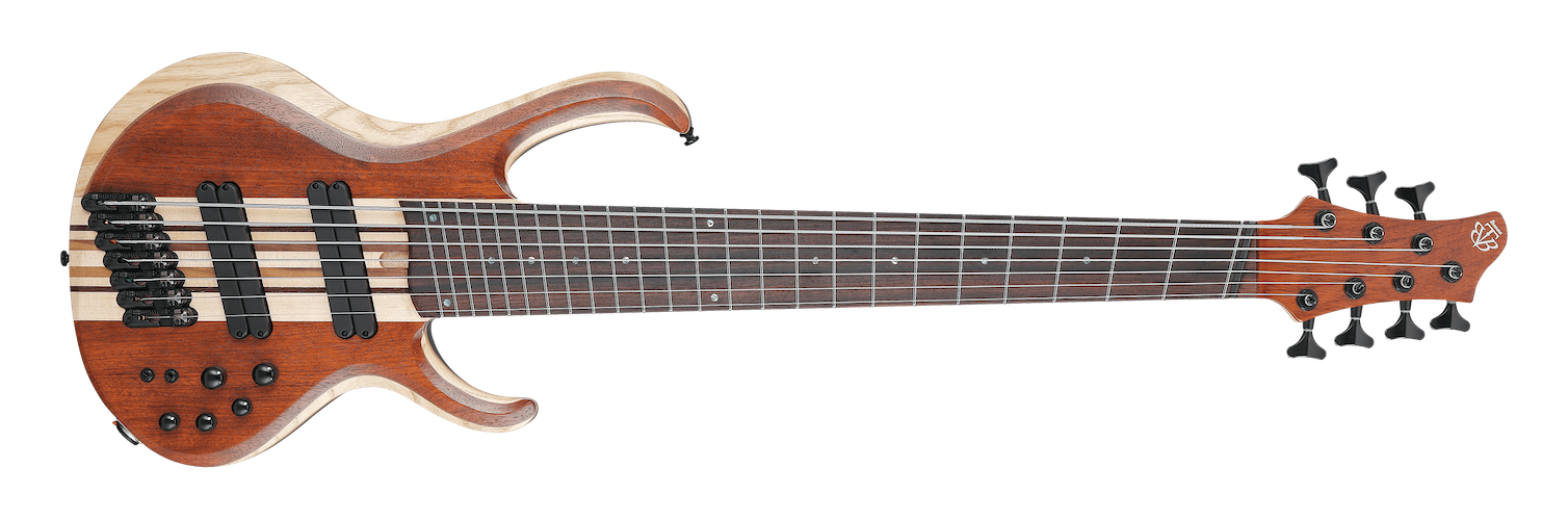 Ibanez BTB7MS 7-String Bass - Natural Mocha Low Gloss