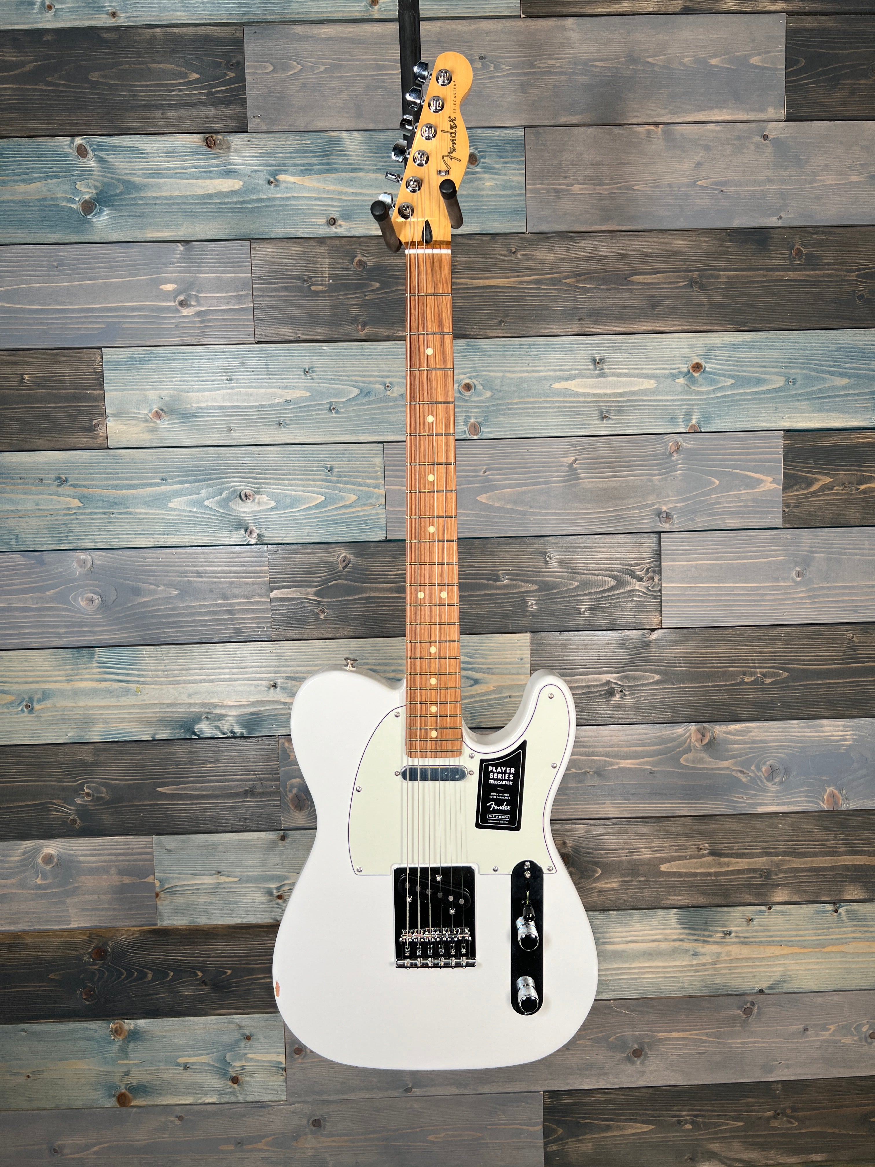 DEMO Fender Player Telecaster, Pau Ferro Fingerboard, Polar White