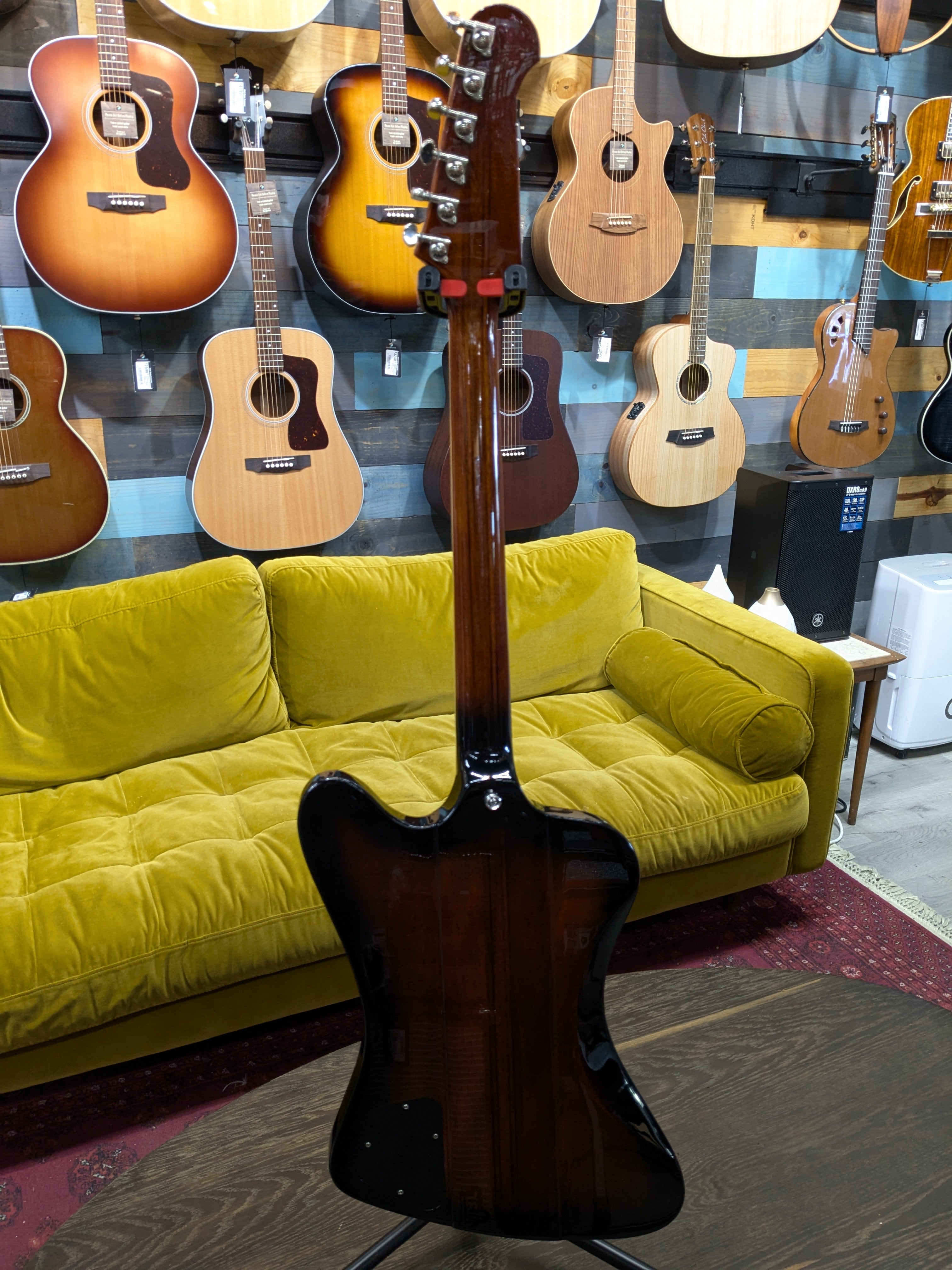 USED Epiphone Firebird Electric Guitar Vintage Sunburst W Hardcase