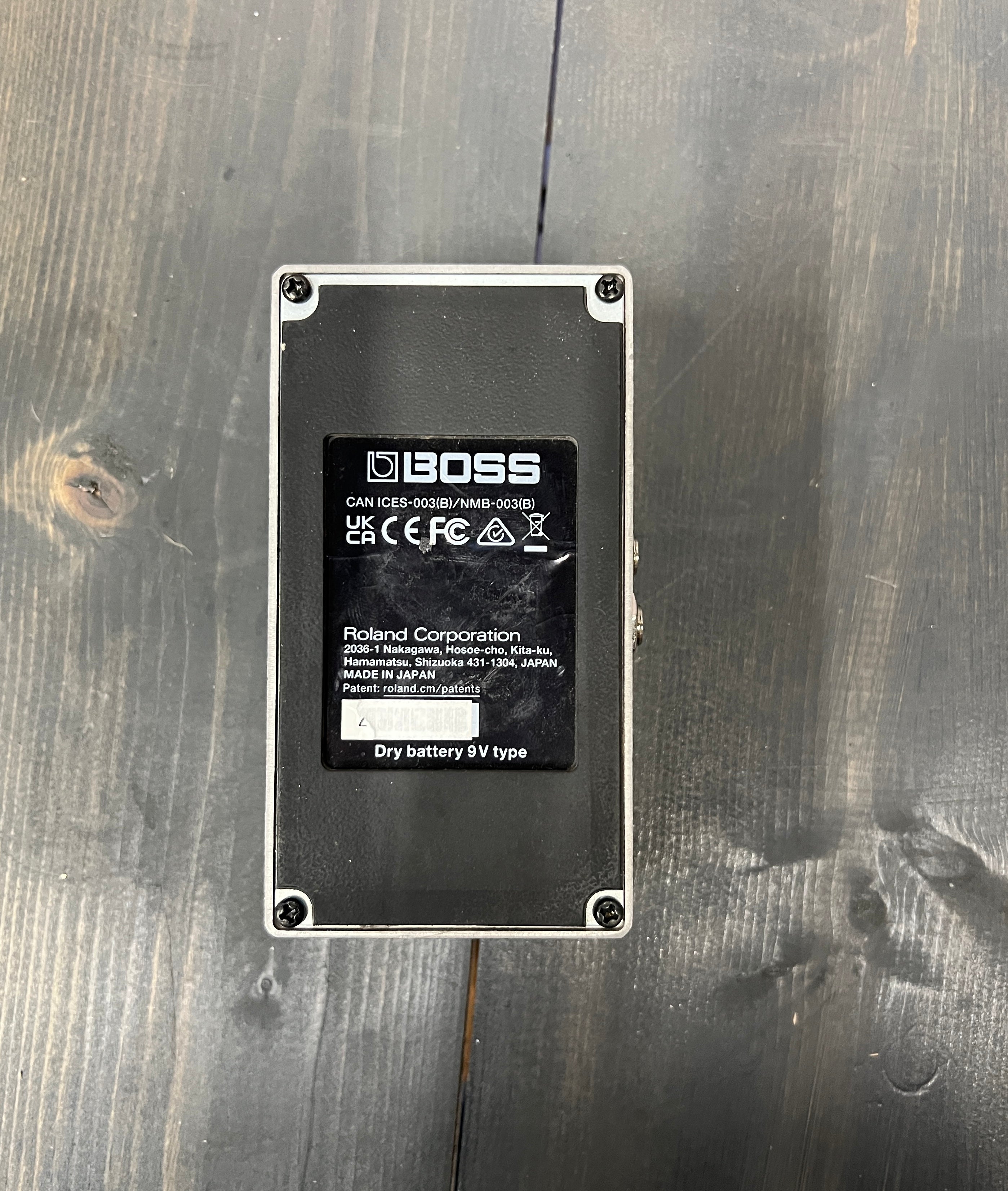 USED BOSS TU-3w WAZA Chromatic Tuner