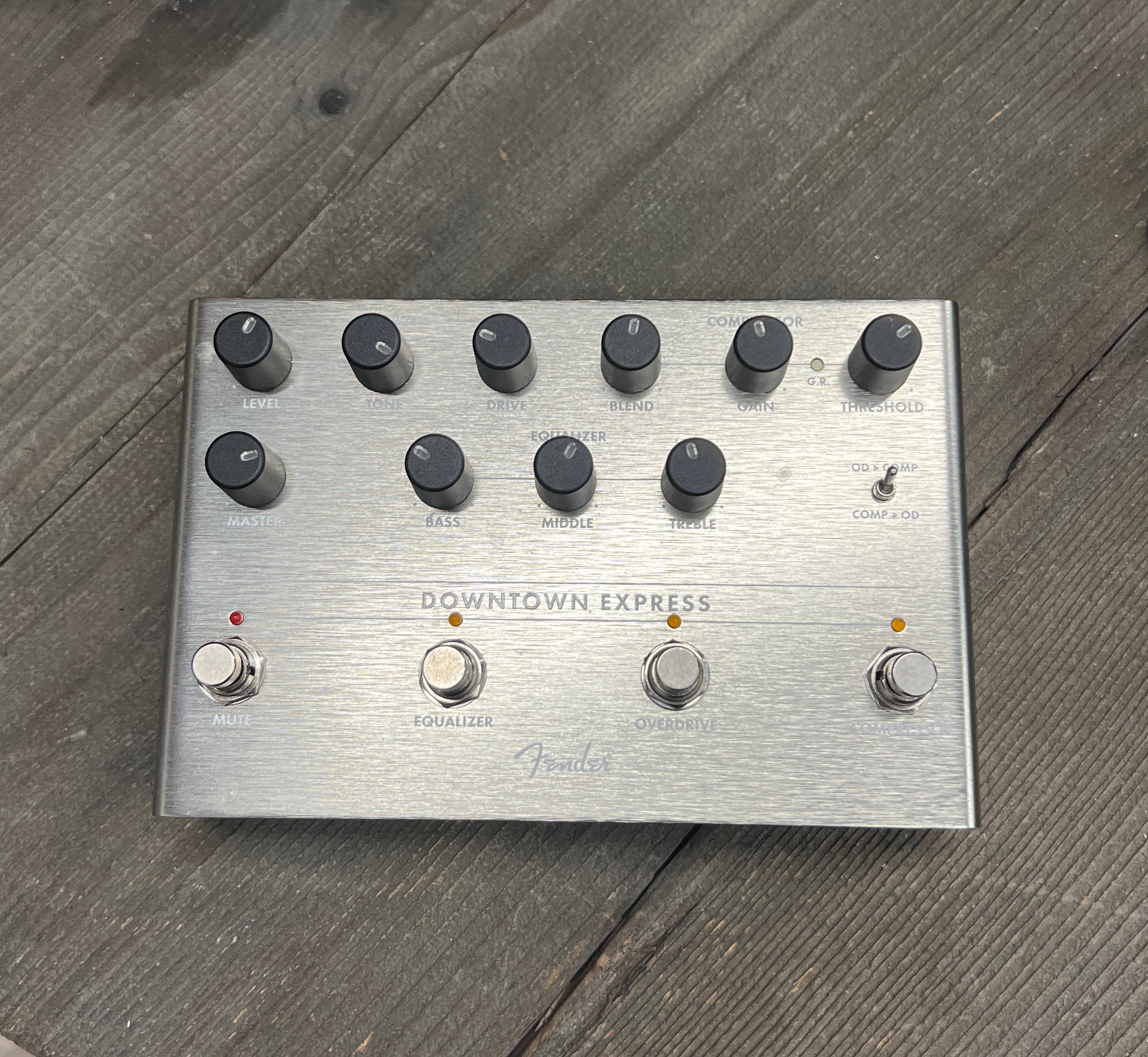 USED Fender Downtown Express Bass Multi-Effects Pedal