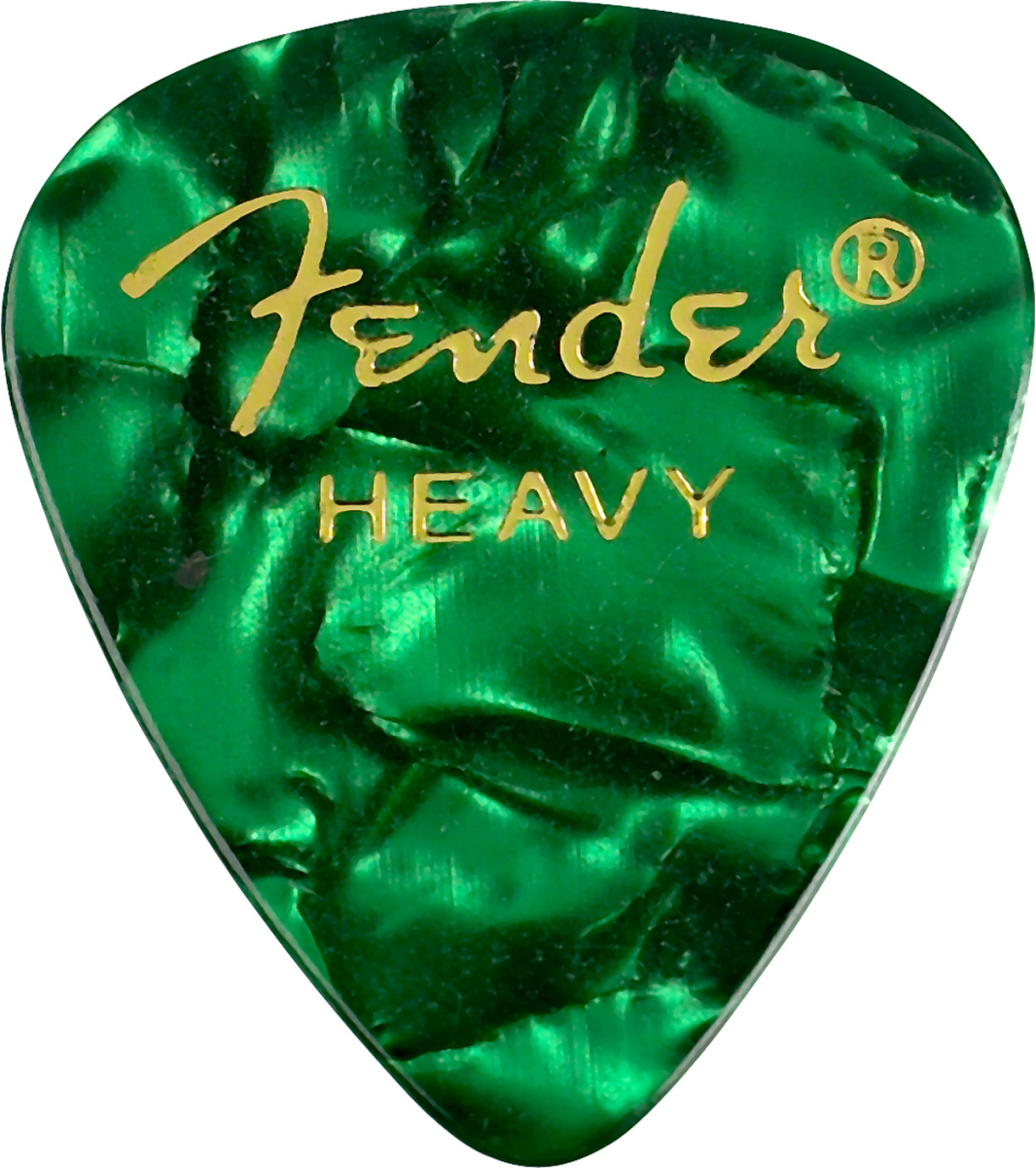 Fender Premium Celluloid 351 pick, Heavy - Green