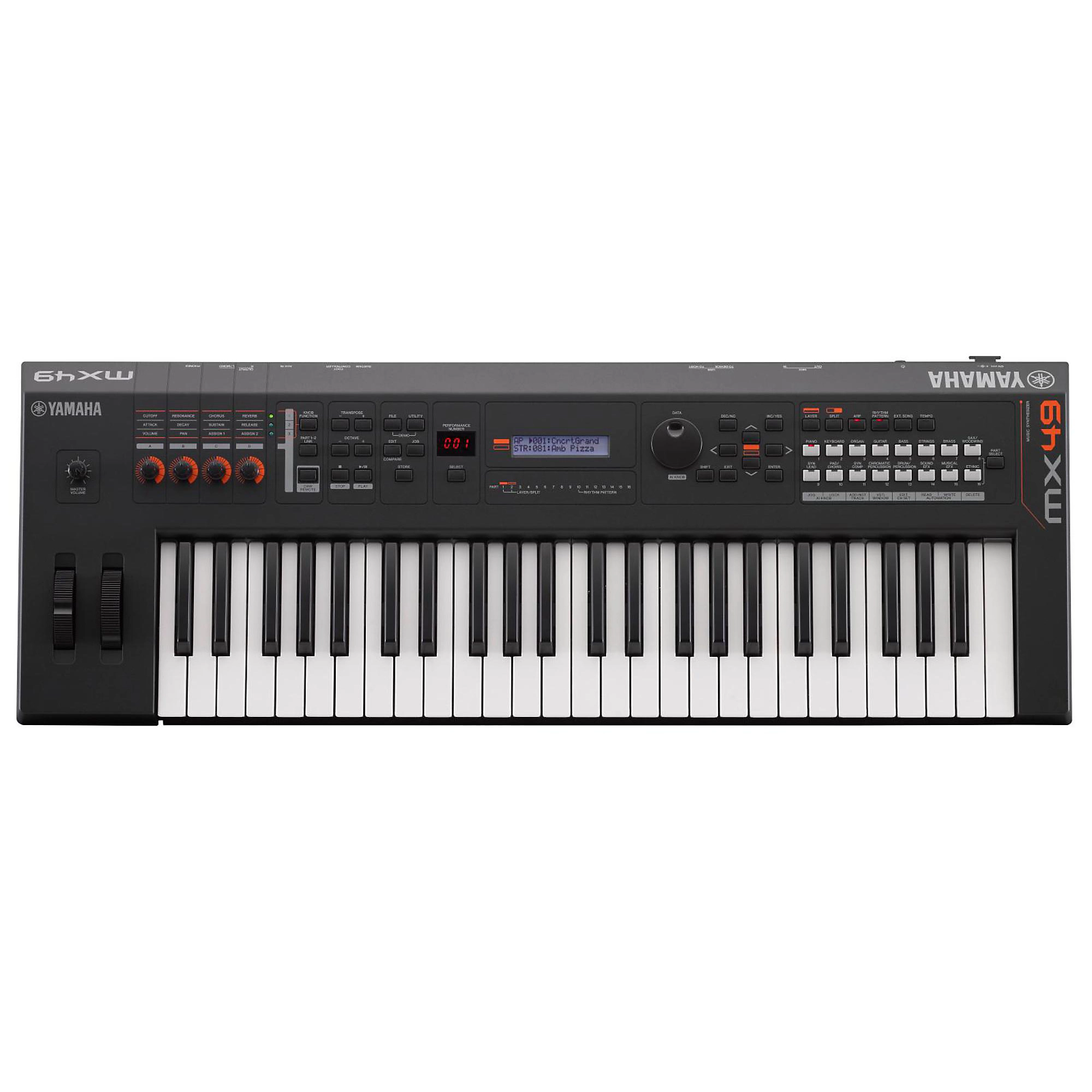Yamaha MX49 Synth/Controller - Black
