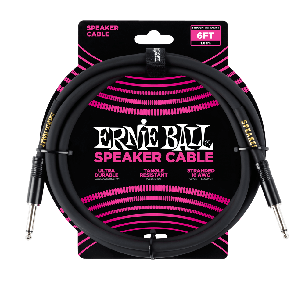 Ernie Ball Speaker Cable 6ft