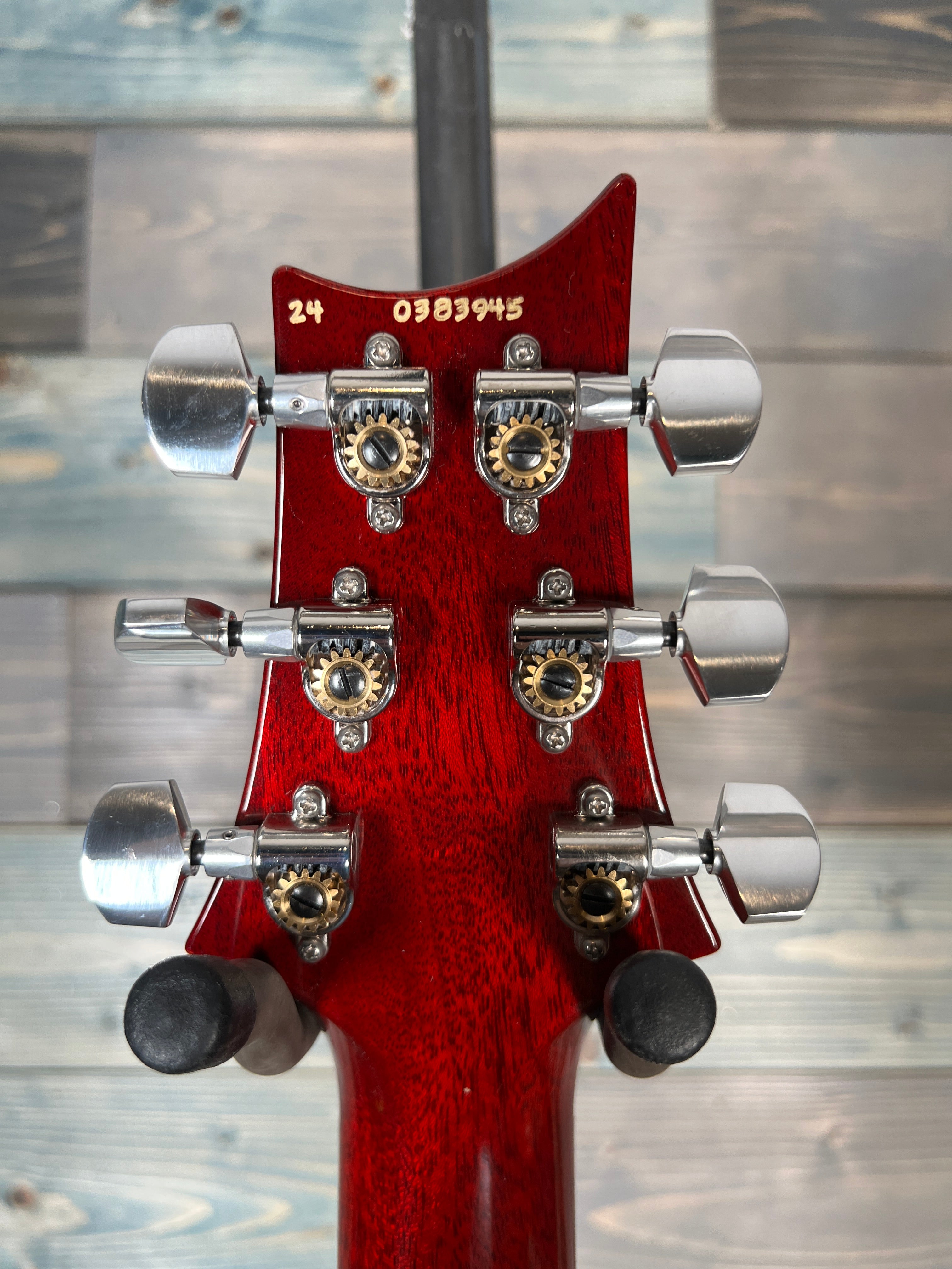 PRS Special Semi-Hollow Flame Maple Electric - Charcoal Cherry Burst