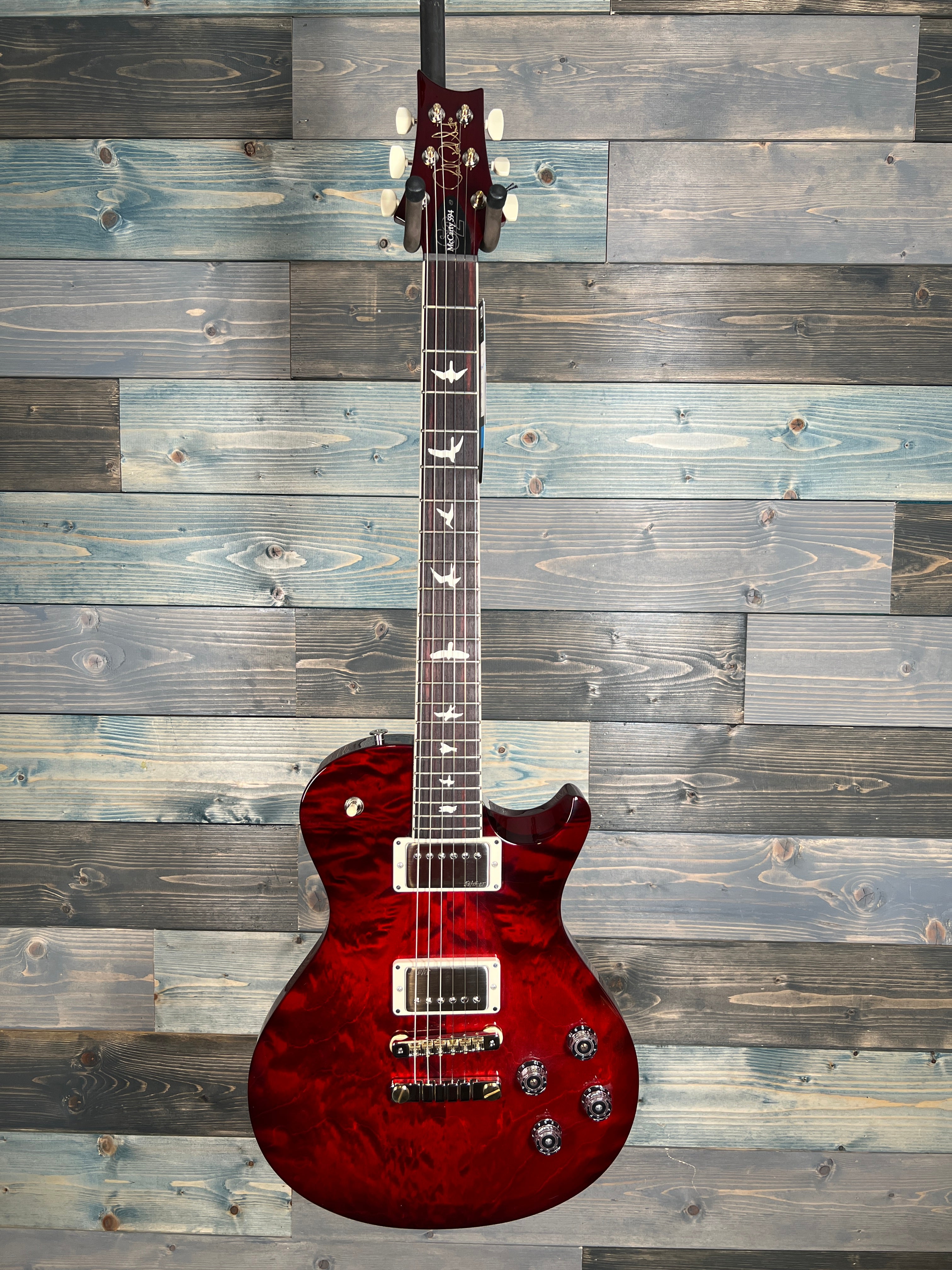 PRS S2 McCarty Singlecut 594 Electric - Fire Red Burst