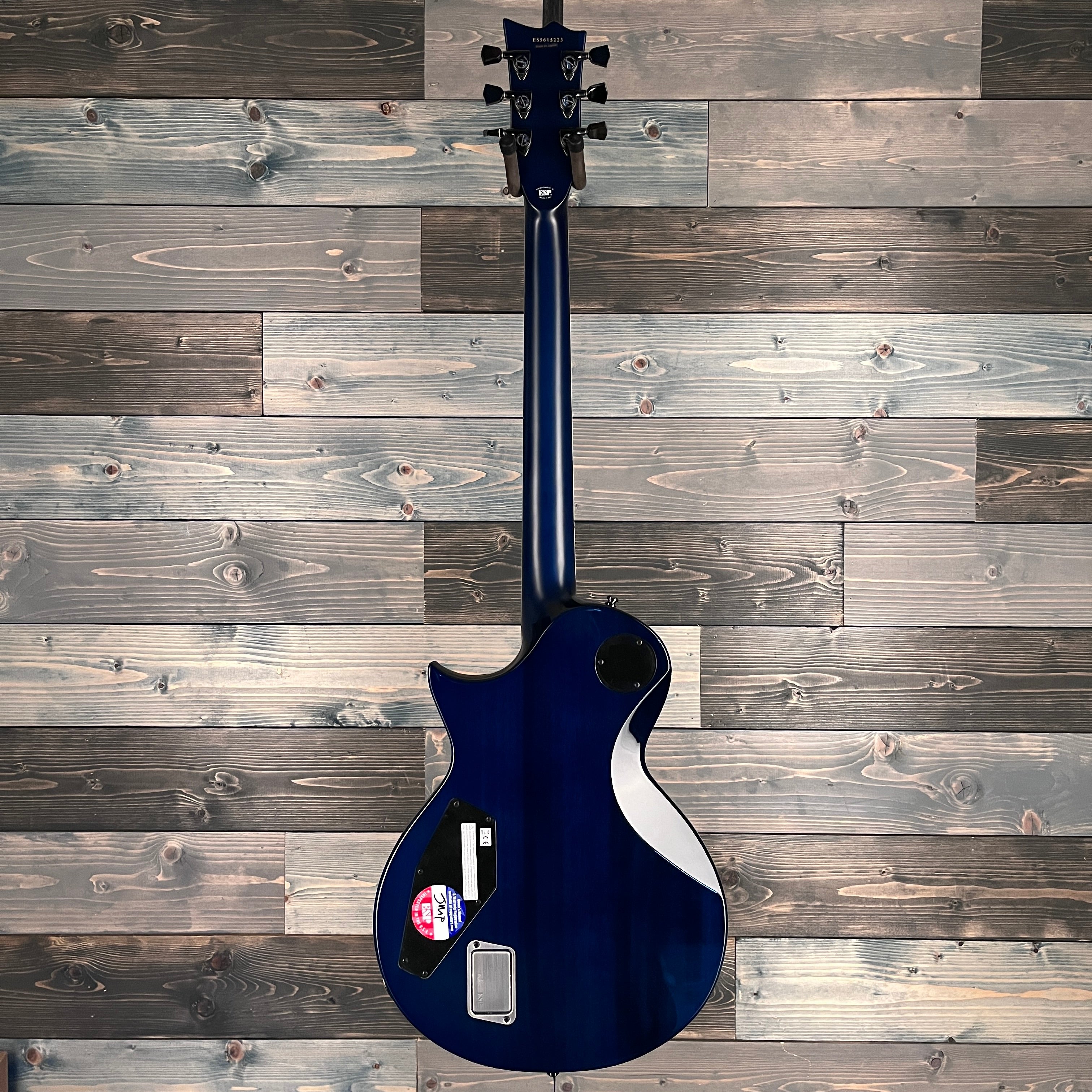 ESP E-II Eclipse Electric Guitar - Blue Natural Fade