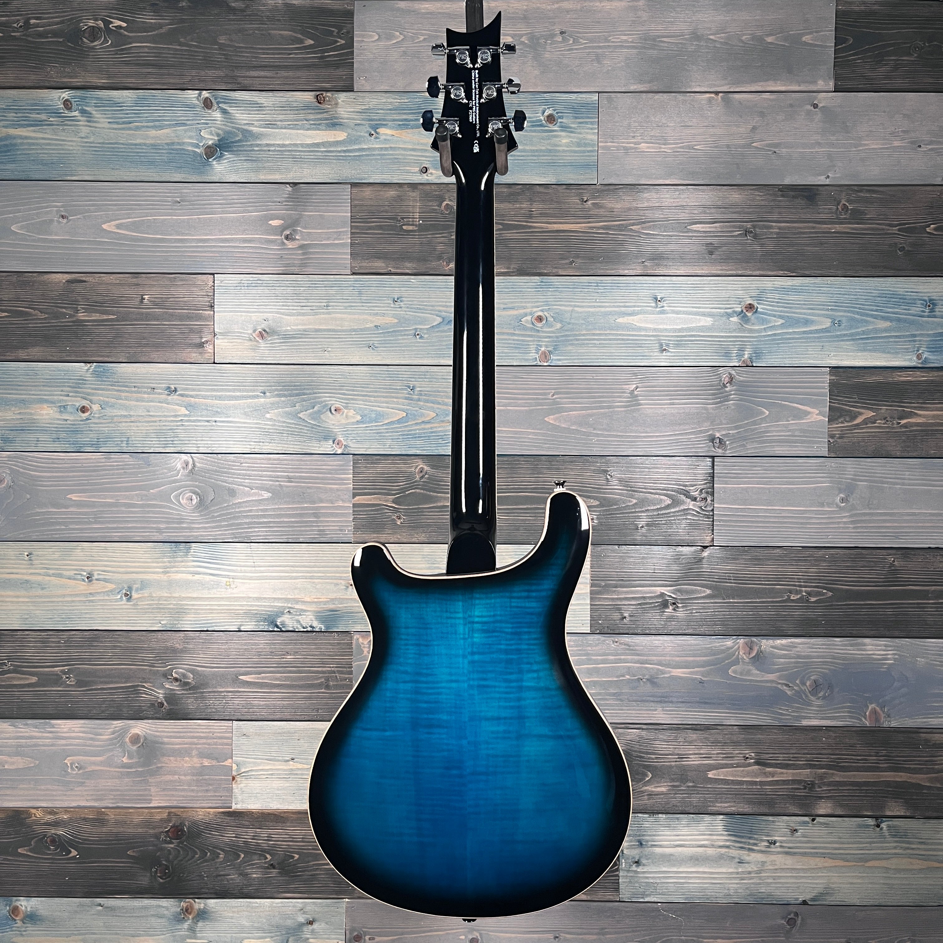 USED PRS Hollowbody II Piezo Peacock Blue Smokeburst w/ Case