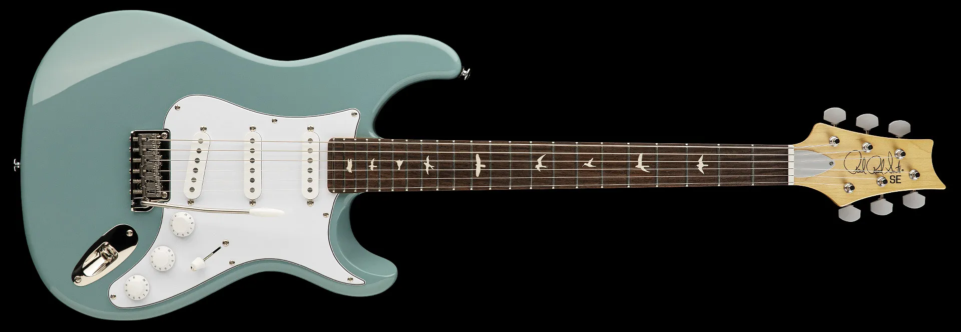 PRS SE Silver Sky Electric Guitar - Stone Blue