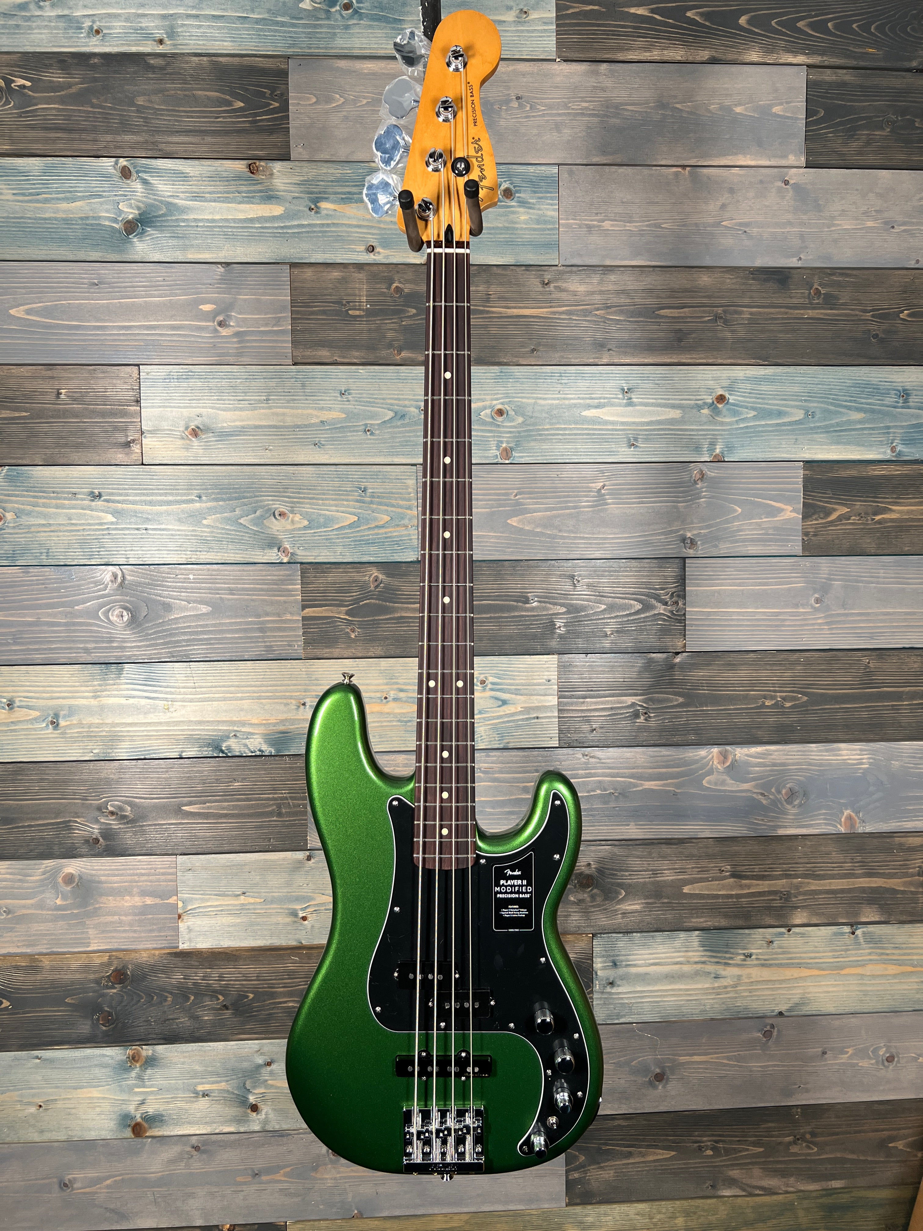 Fender Player II Modified Active Precision Bass, Harvest Green Metallic