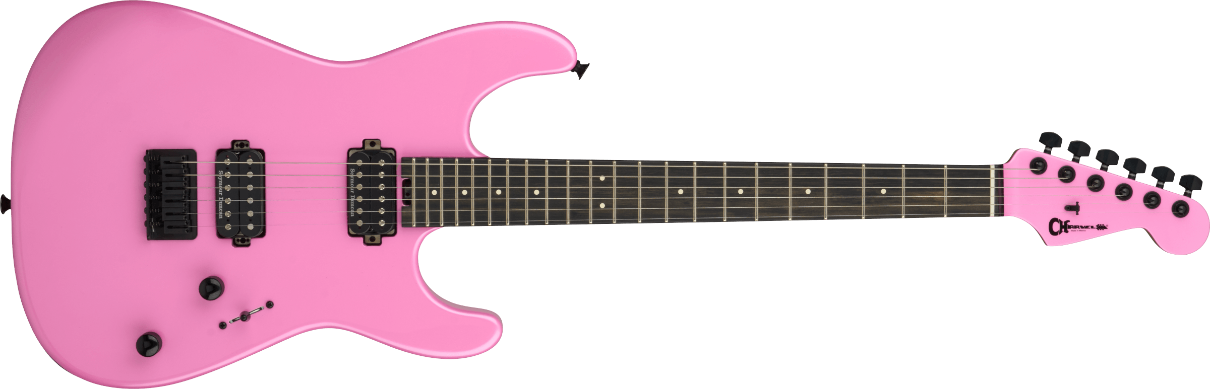 Charvel Pro-Mod Plus San-Dimas Style 1 HH HT E - Platinum Pink