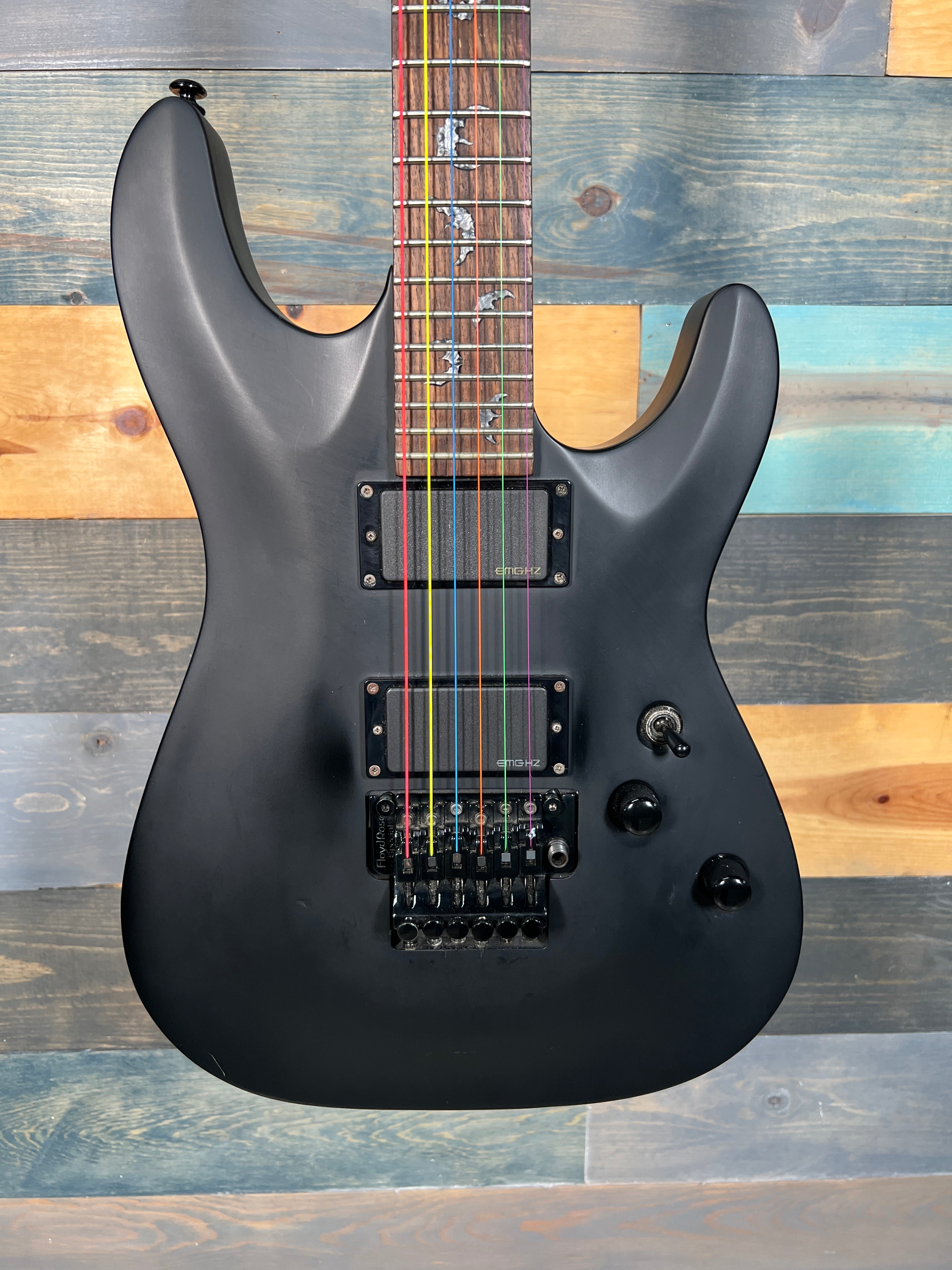USED Schecter Damien FR - Satin Black