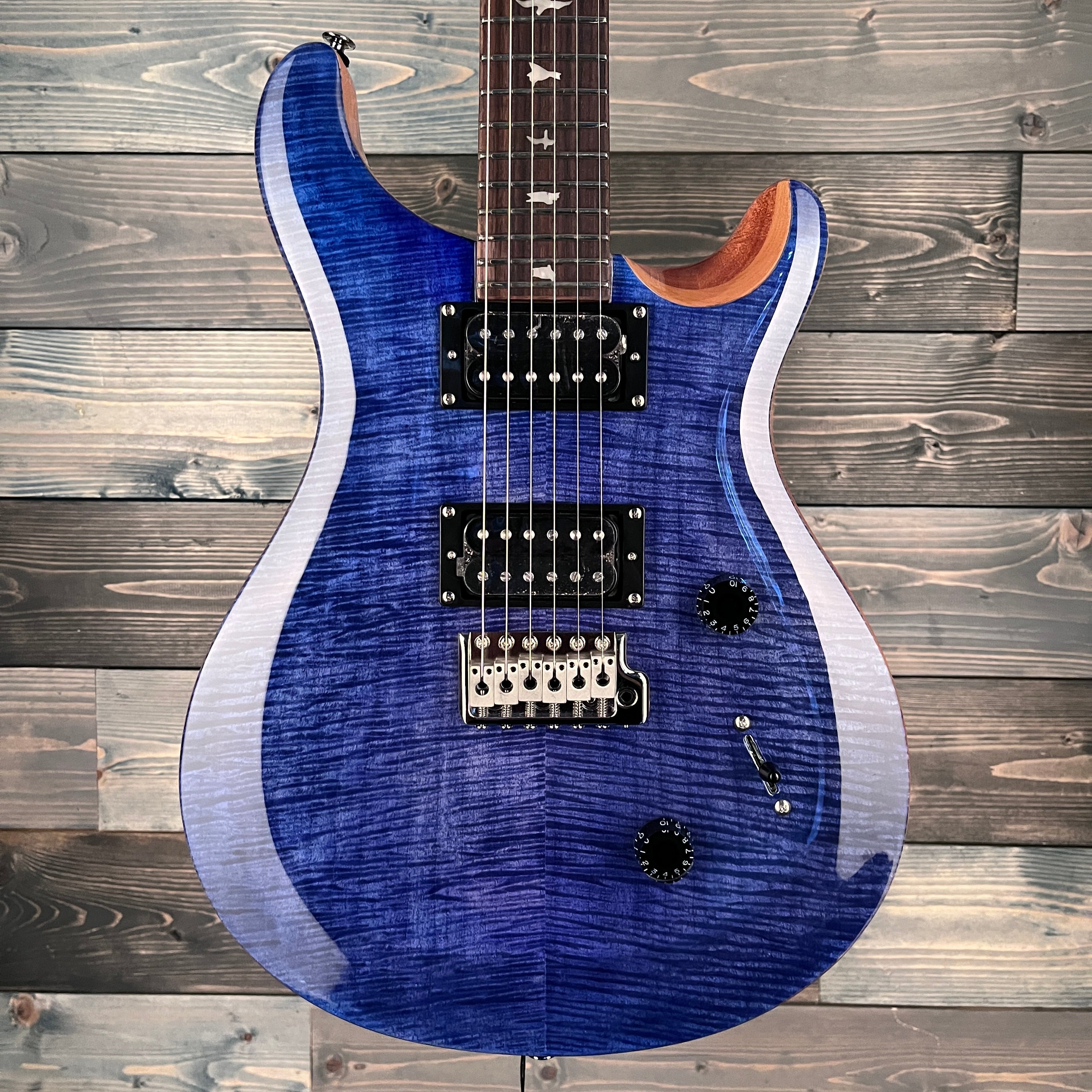 PRS SE Custom 24 Electric Guitar - Faded Blue