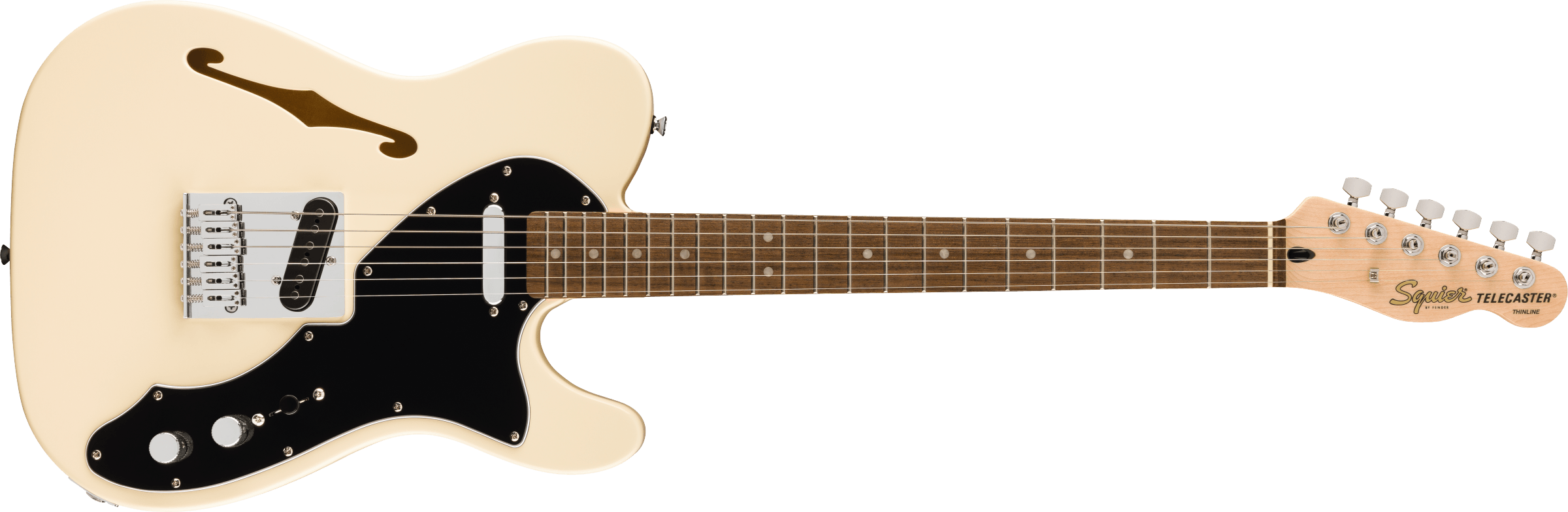 Squier Affinity Series Telecaster Thinline - Olympic White