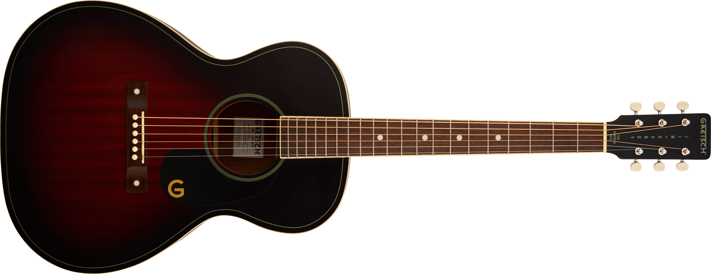 Gretsch Jim Dandy Concert Acoustic - Deep Cherry Sunburst