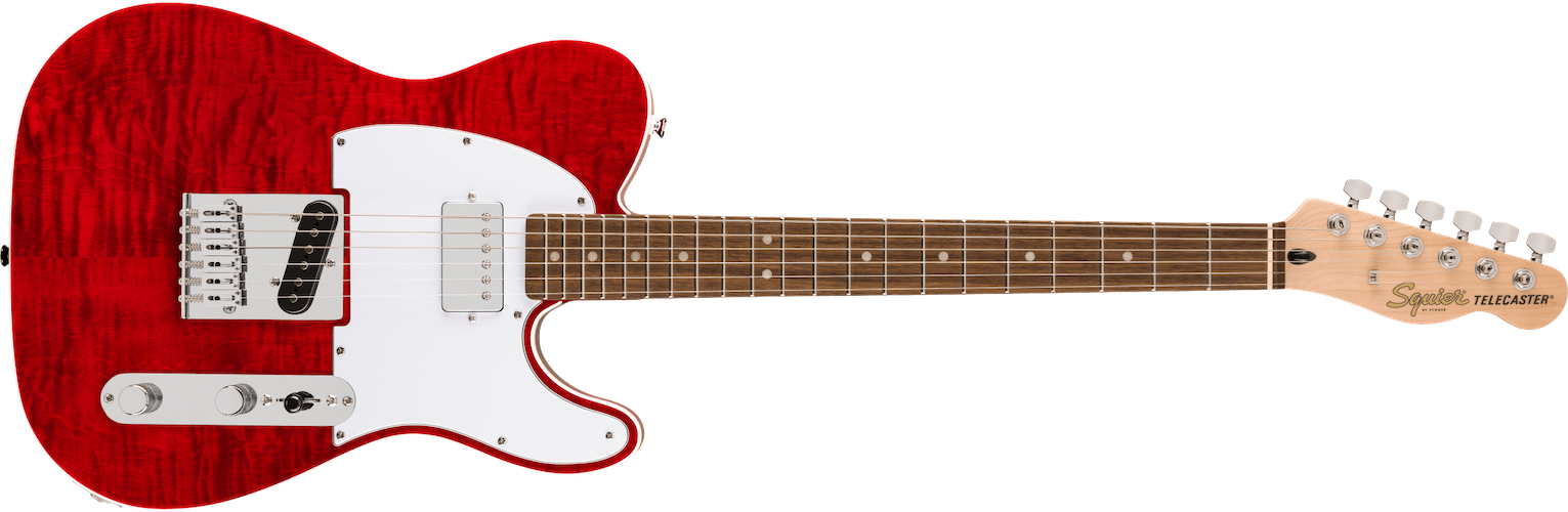 Fender Affinity Series Telecaster FMT SH, Crimson Red Transparent
