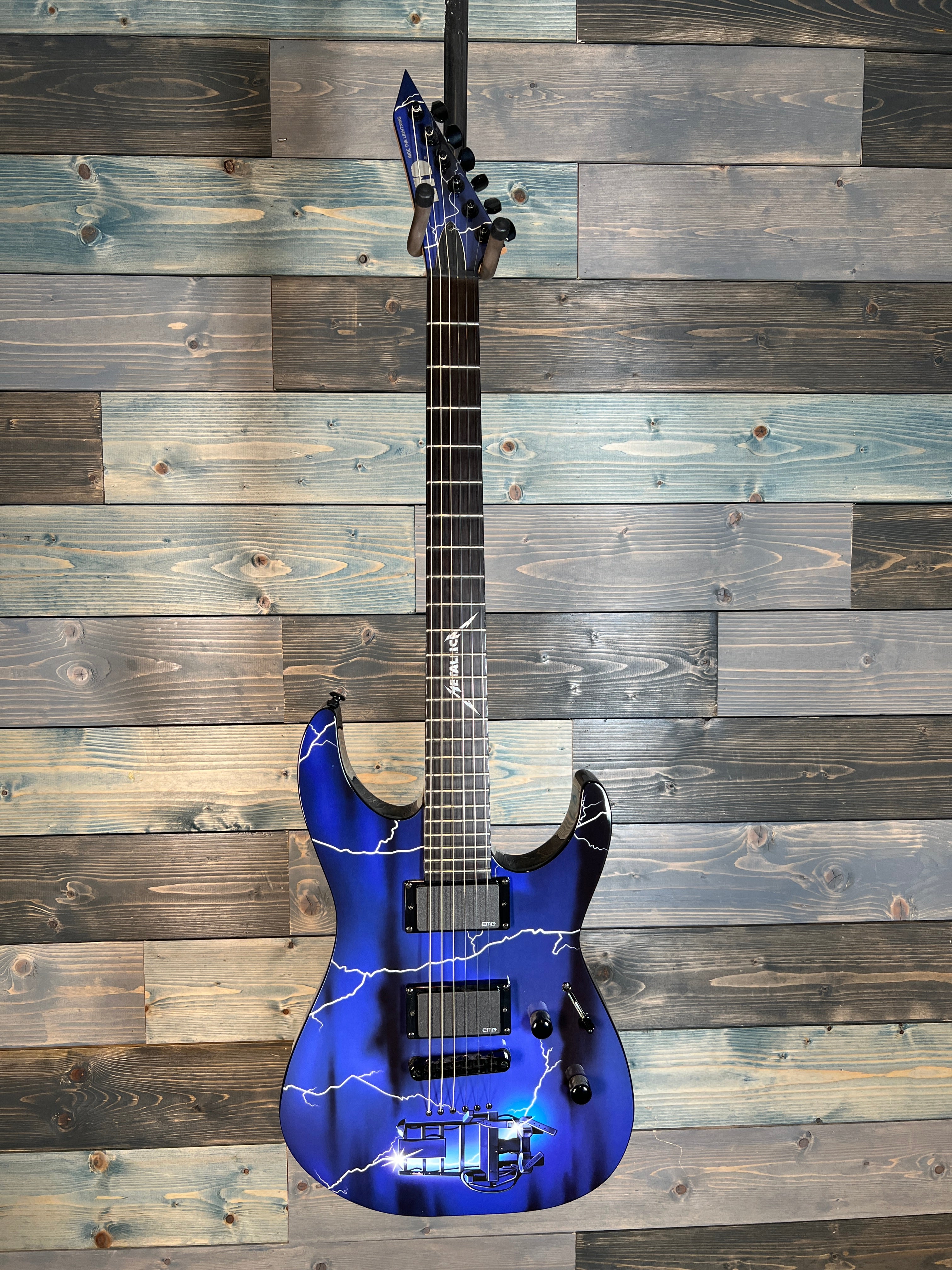 USED ESP LTD Metallica Ride The Lightning LIMITED EDITION 066/300