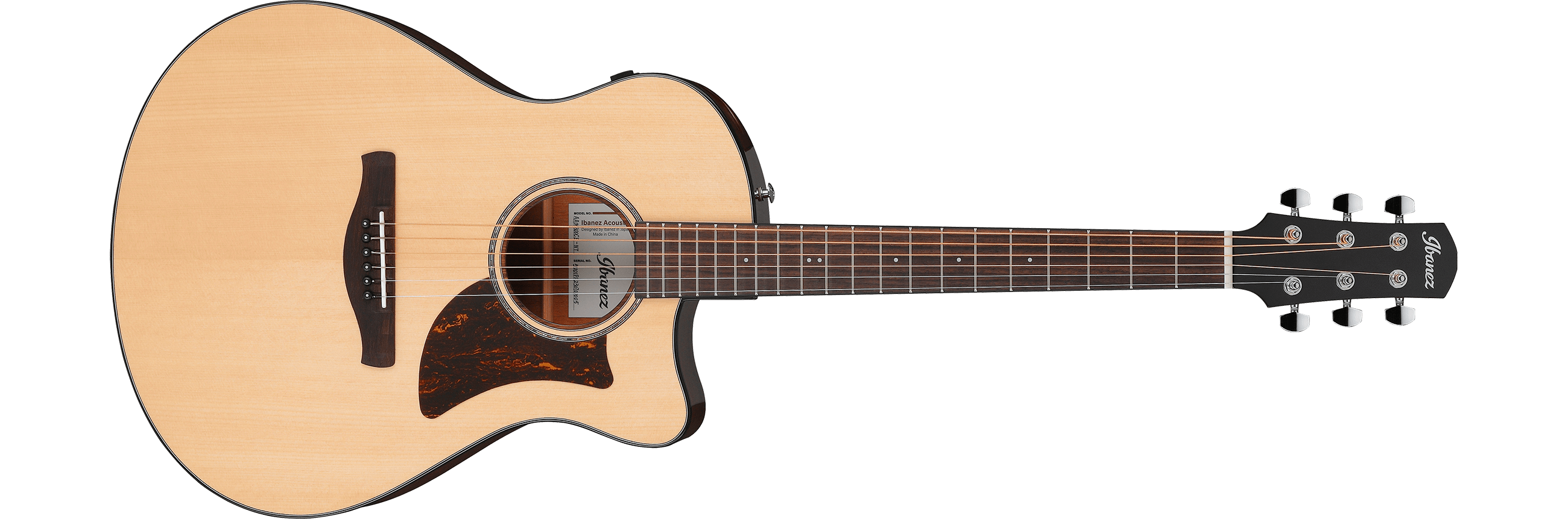 Ibanez Advanced Acoustic 300 Cutaway - Natural High Gloss