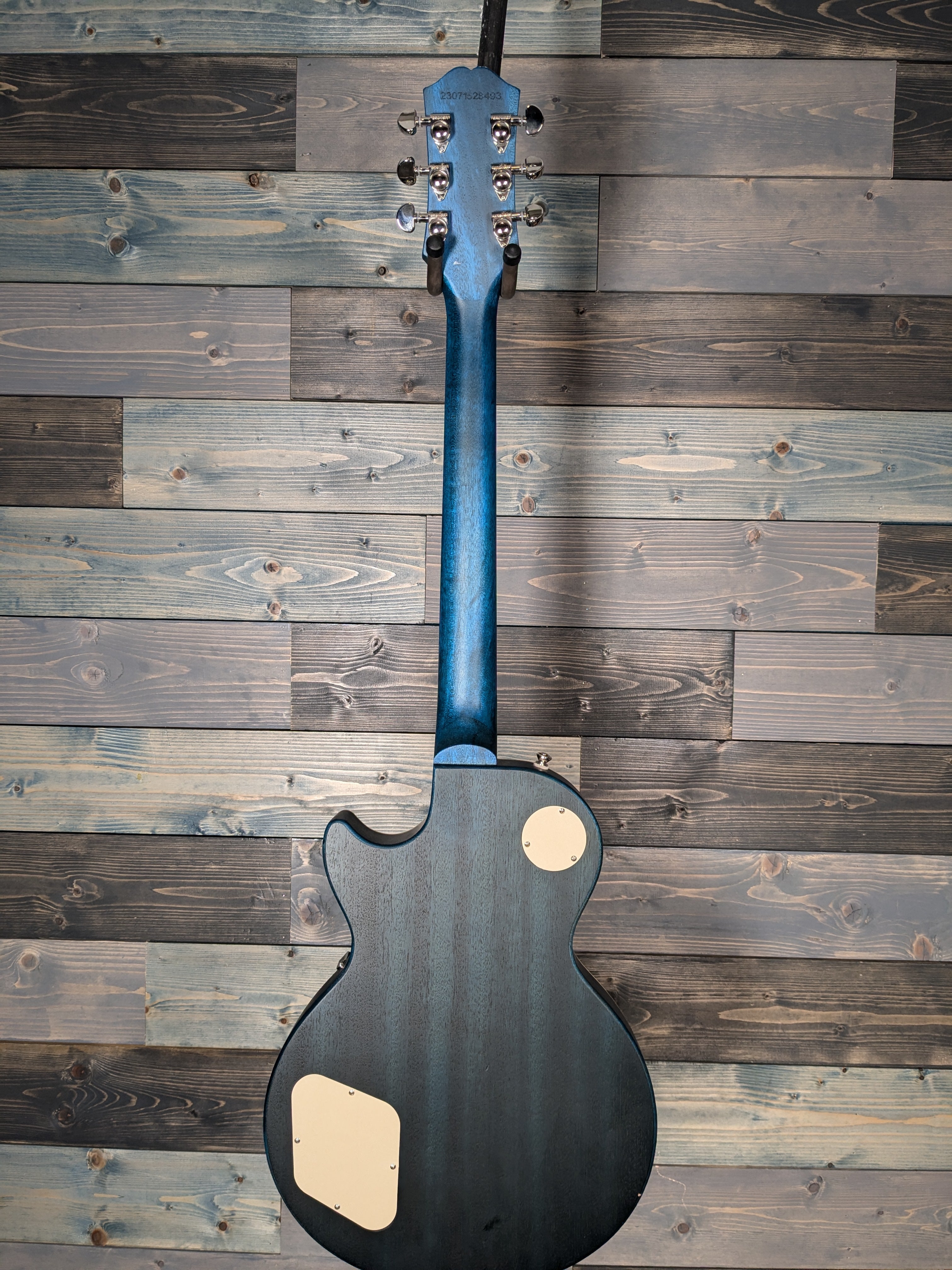 USED Epiphone Les Paul Traditional Pro IV Limited-Edition Electric Guitar Worn Pacific Blue