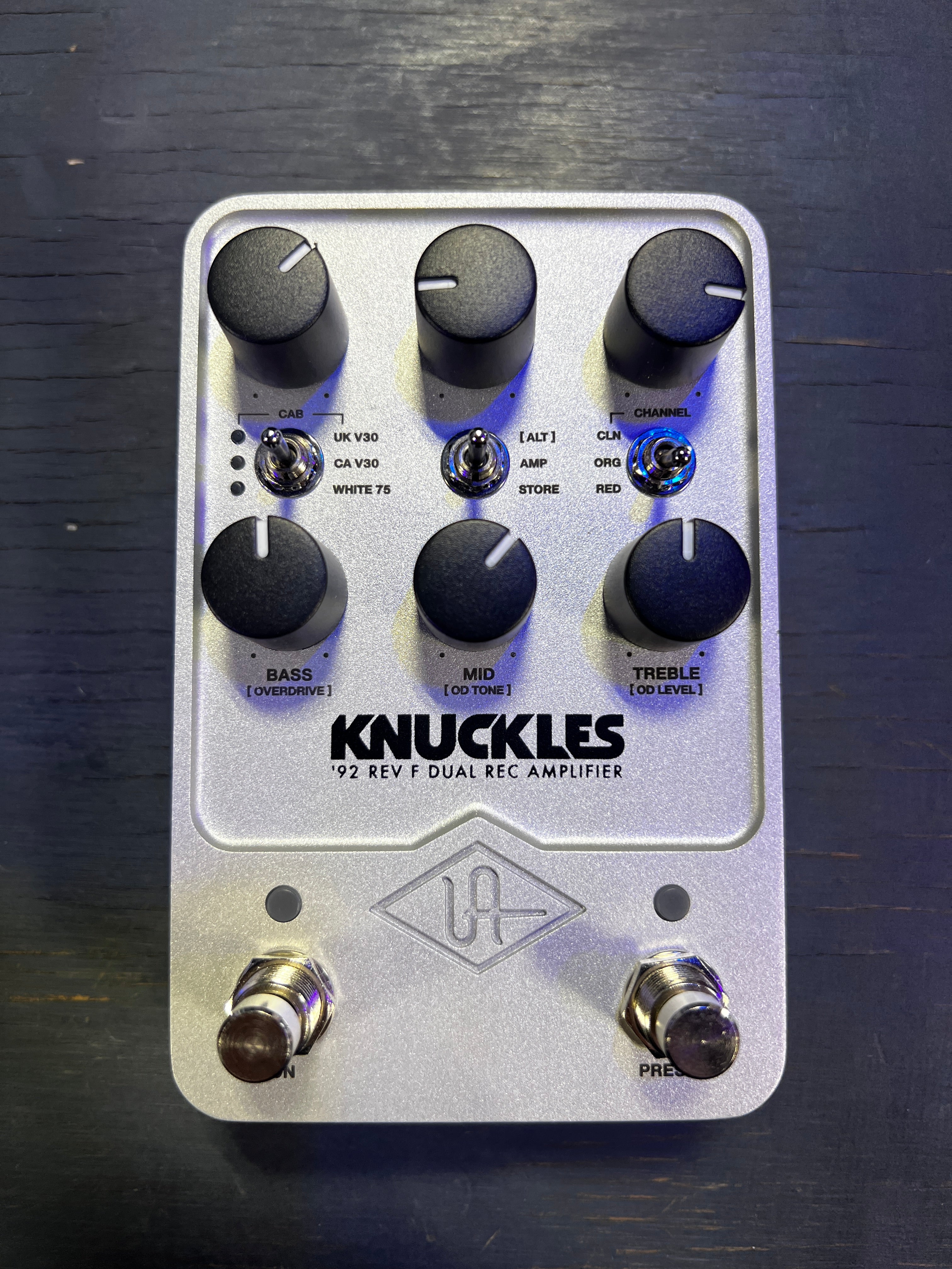 USED UAFX Knuckles preamp pedal