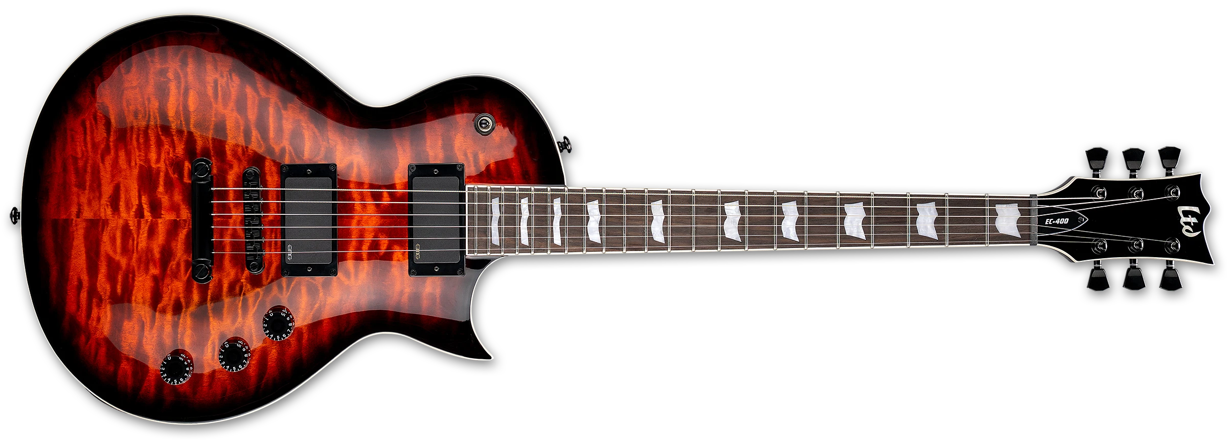 ESP LTD EC-400 Quilted Maple - Vintage Burst