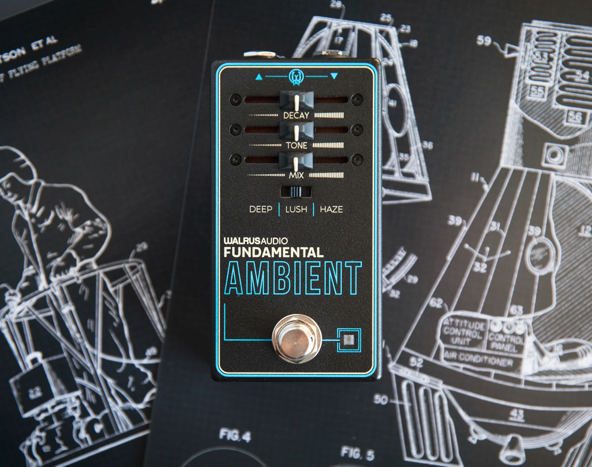 Walrus Audio Fundamental Series Ambient Reverb Effect Pedal