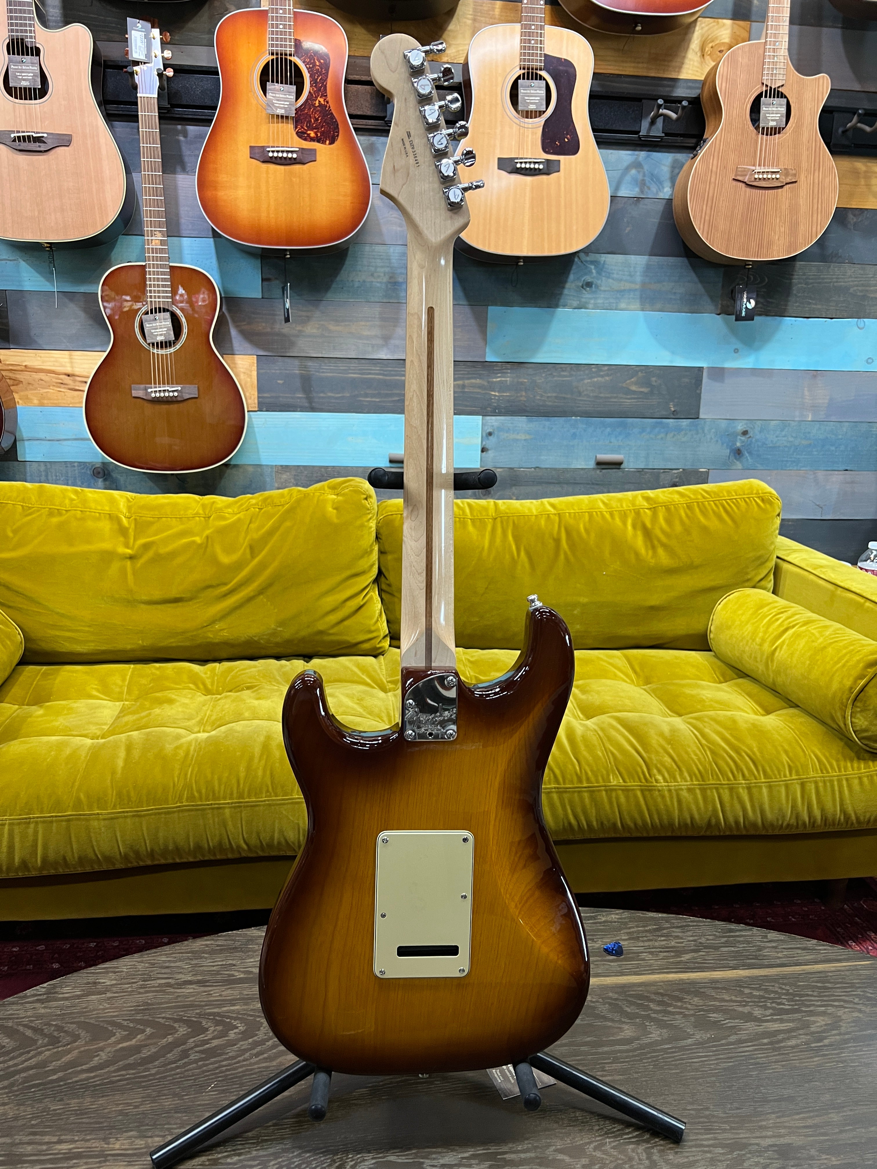 USED American Deluxe Partscaster Stratocaster - Sienna Sunburst