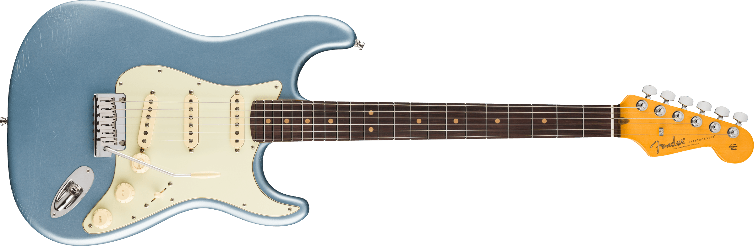 Fender American Ultra Lux 60s Stratocaster - Ice Blue Metallic