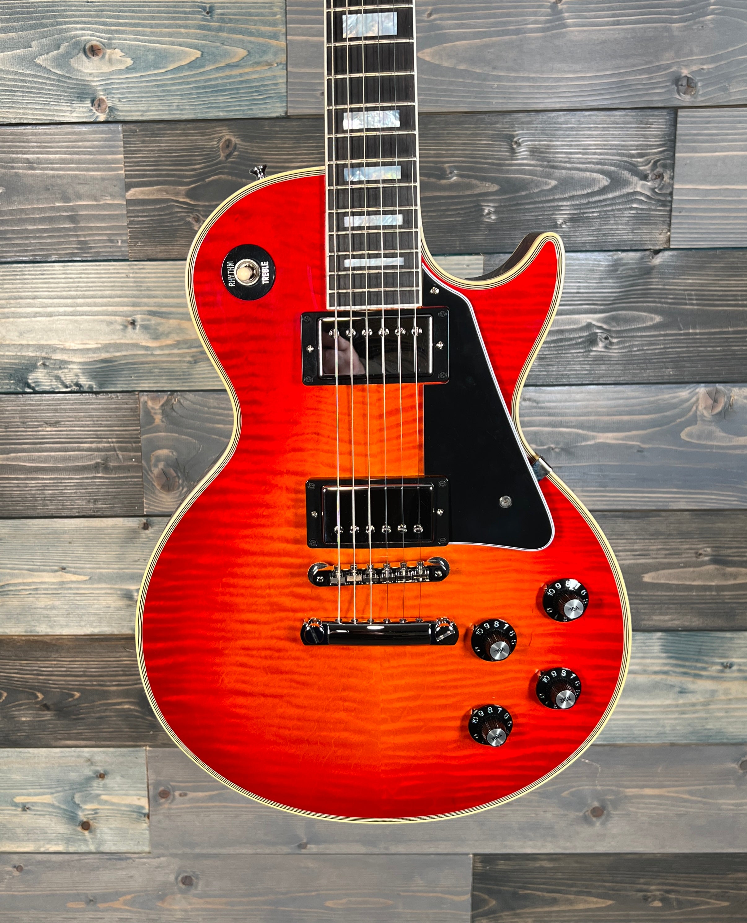 DEMO Gibson Les Paul Custom Shop '68 Figured top, Fire Mist Burst