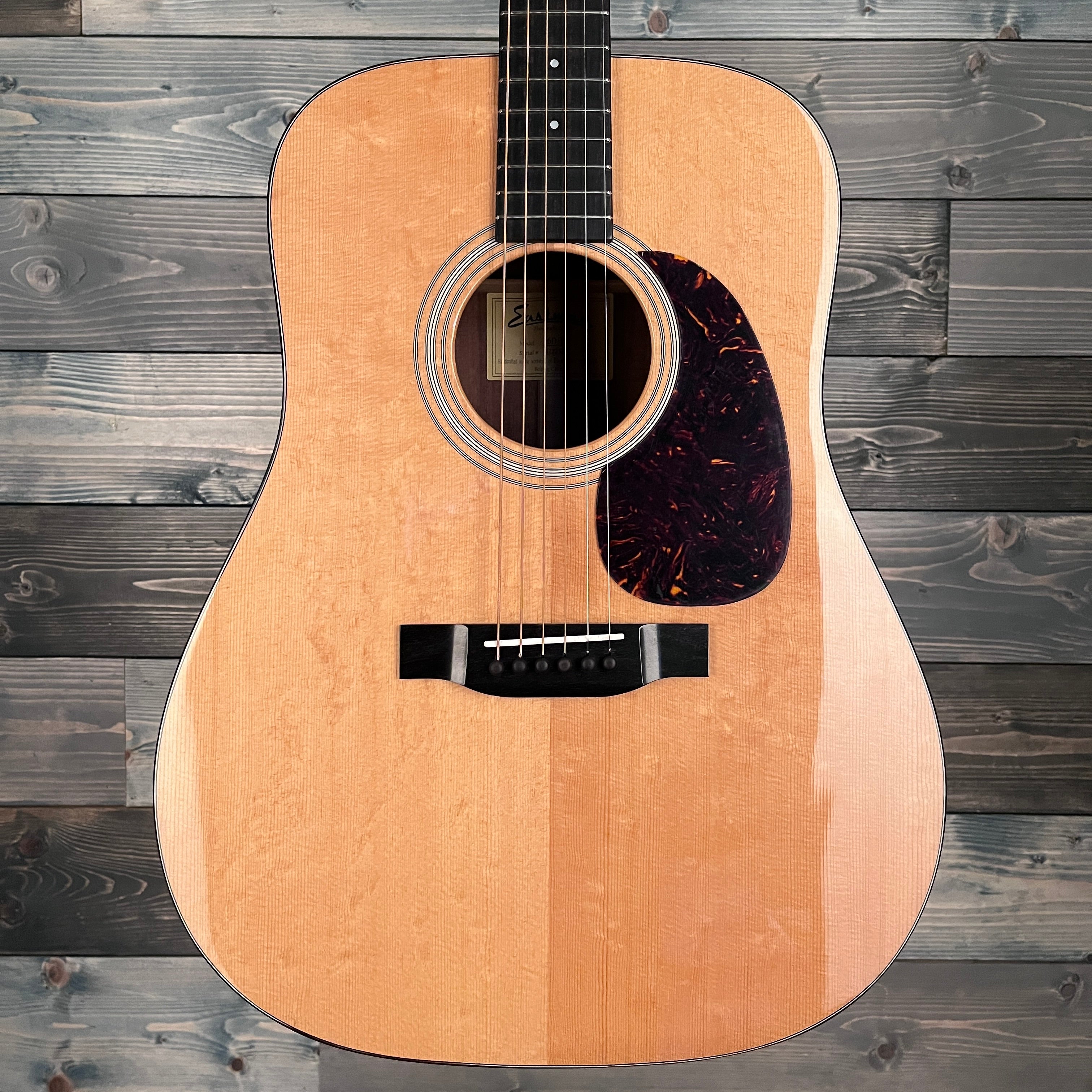 Eastman E6D-TC Natural Thermocure Acoustic Guitar