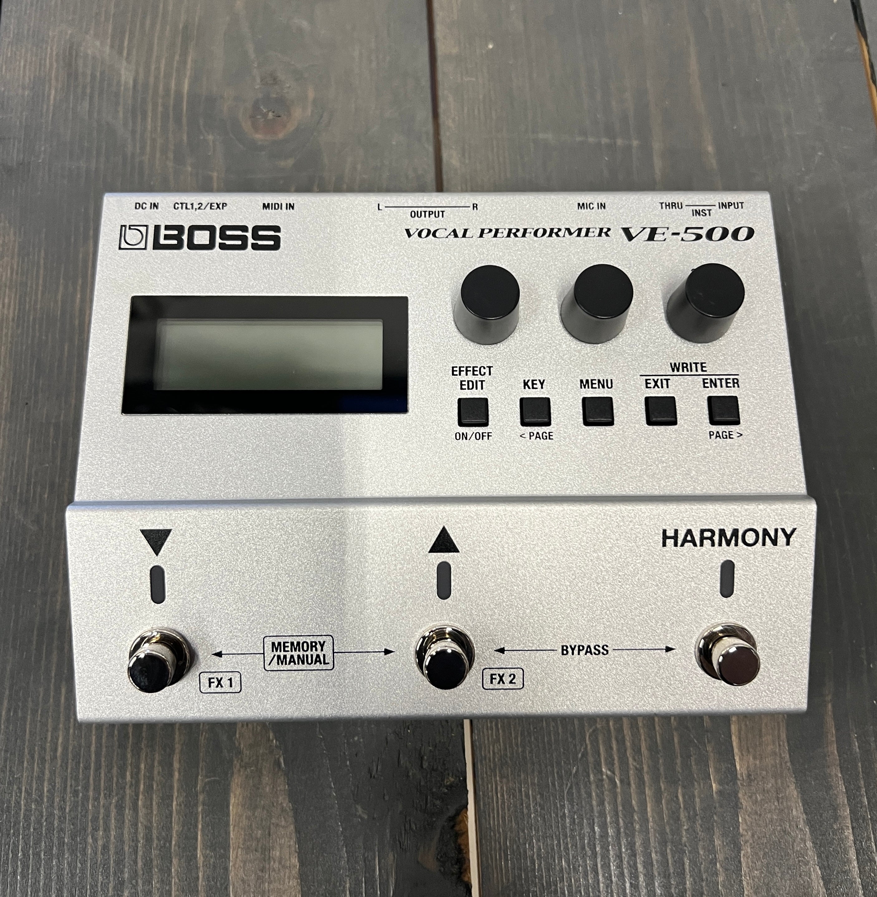 boss vocal effects pedal USED Boss VE-500 Vocal Performer