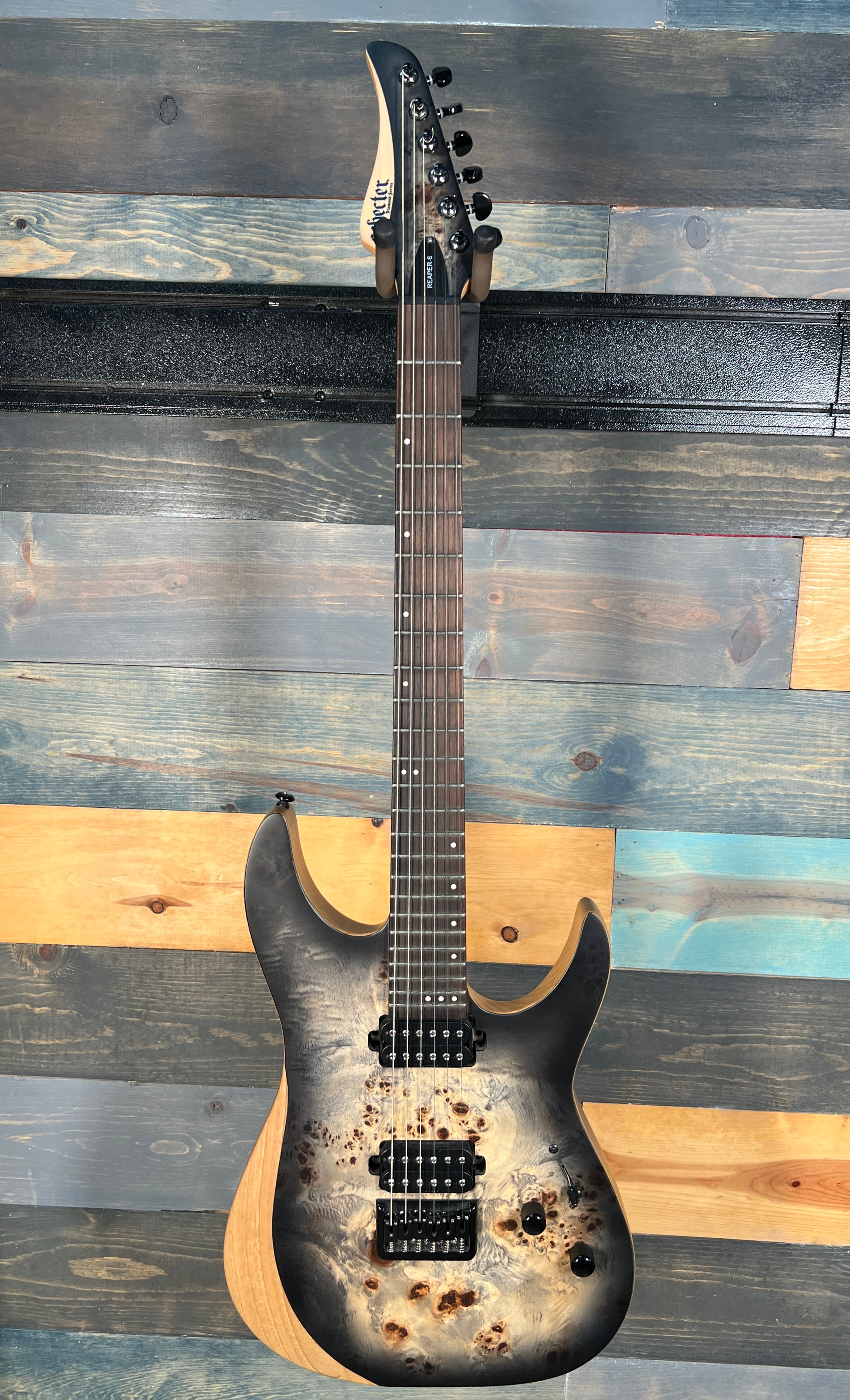 USED Schecter Rearper-6 - Charcoal Burst