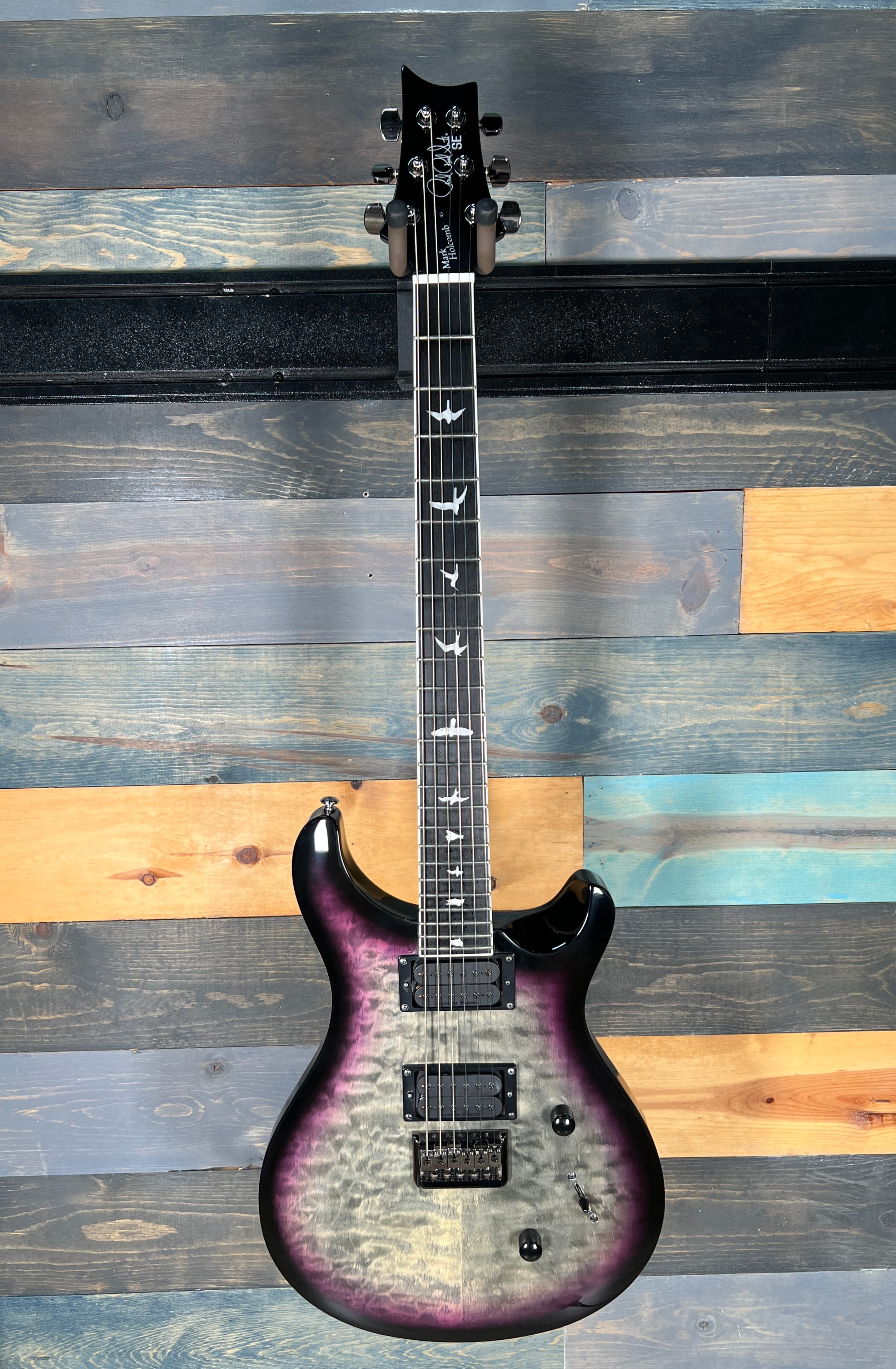 USED PRS SE Mark Holcomb signature - Holcomb Burst