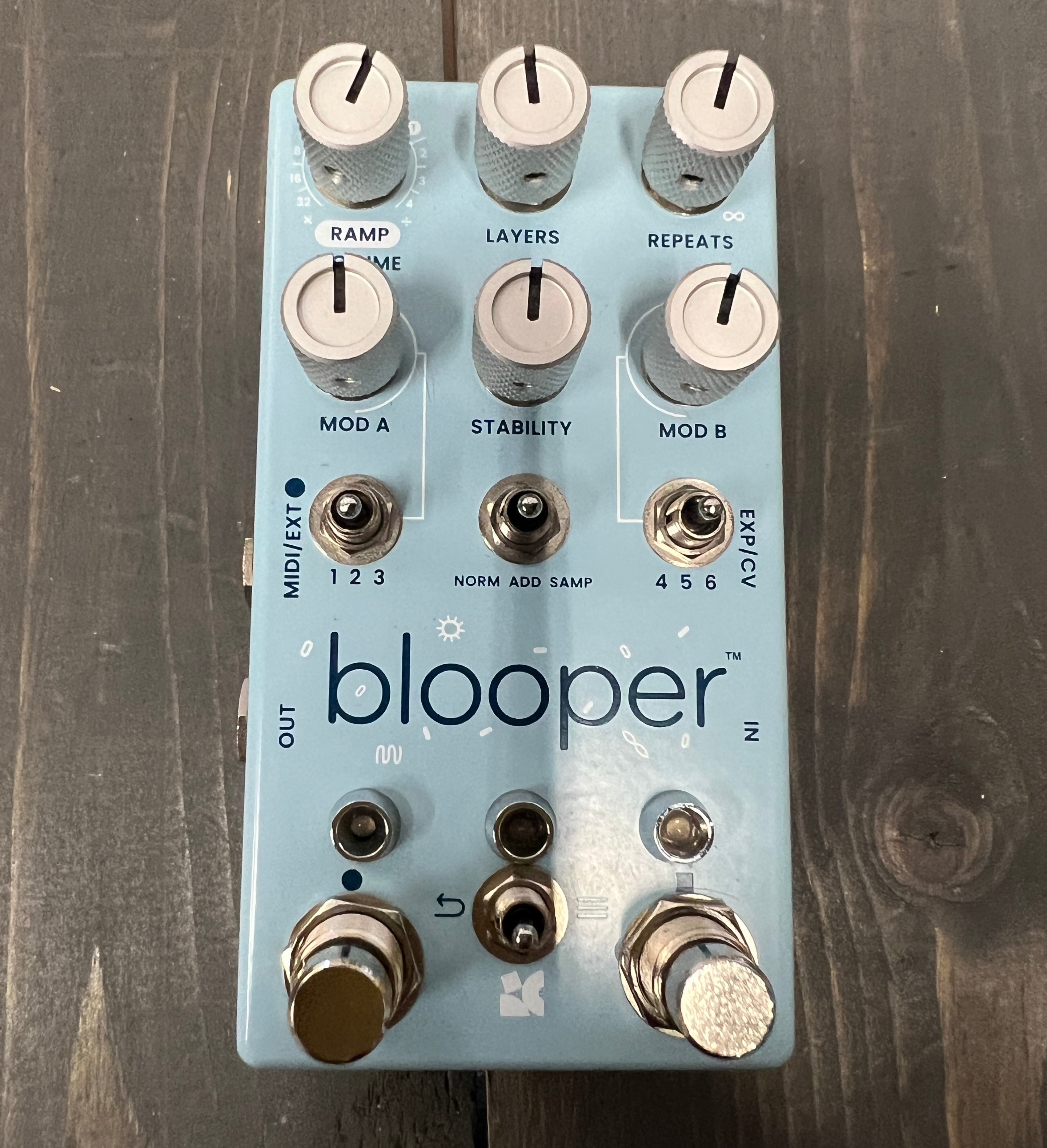 blooper pedal Chase Bliss Audio Blooper Looper Pedal