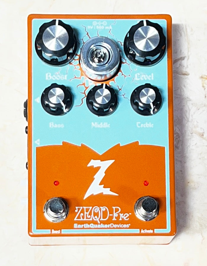 EarthQuaker Devices ZEQD-Pre Analog Simulation 2026 Custom Color