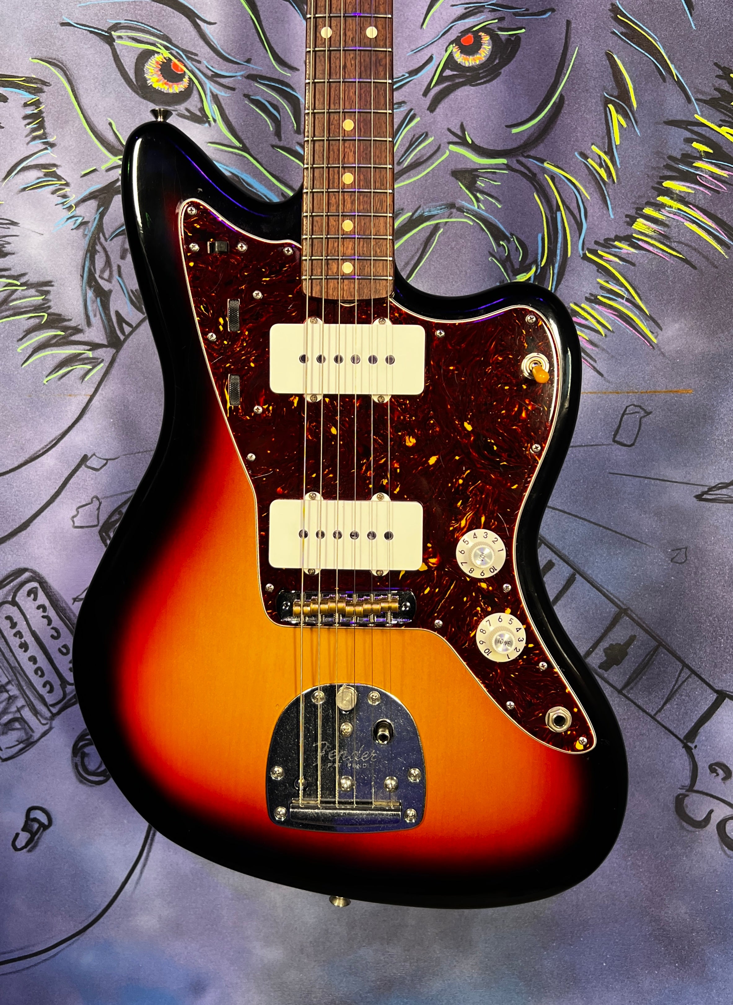 USED Fender Vinterra ii Roadworn Jazzmaster - 3 Color Sunburst
