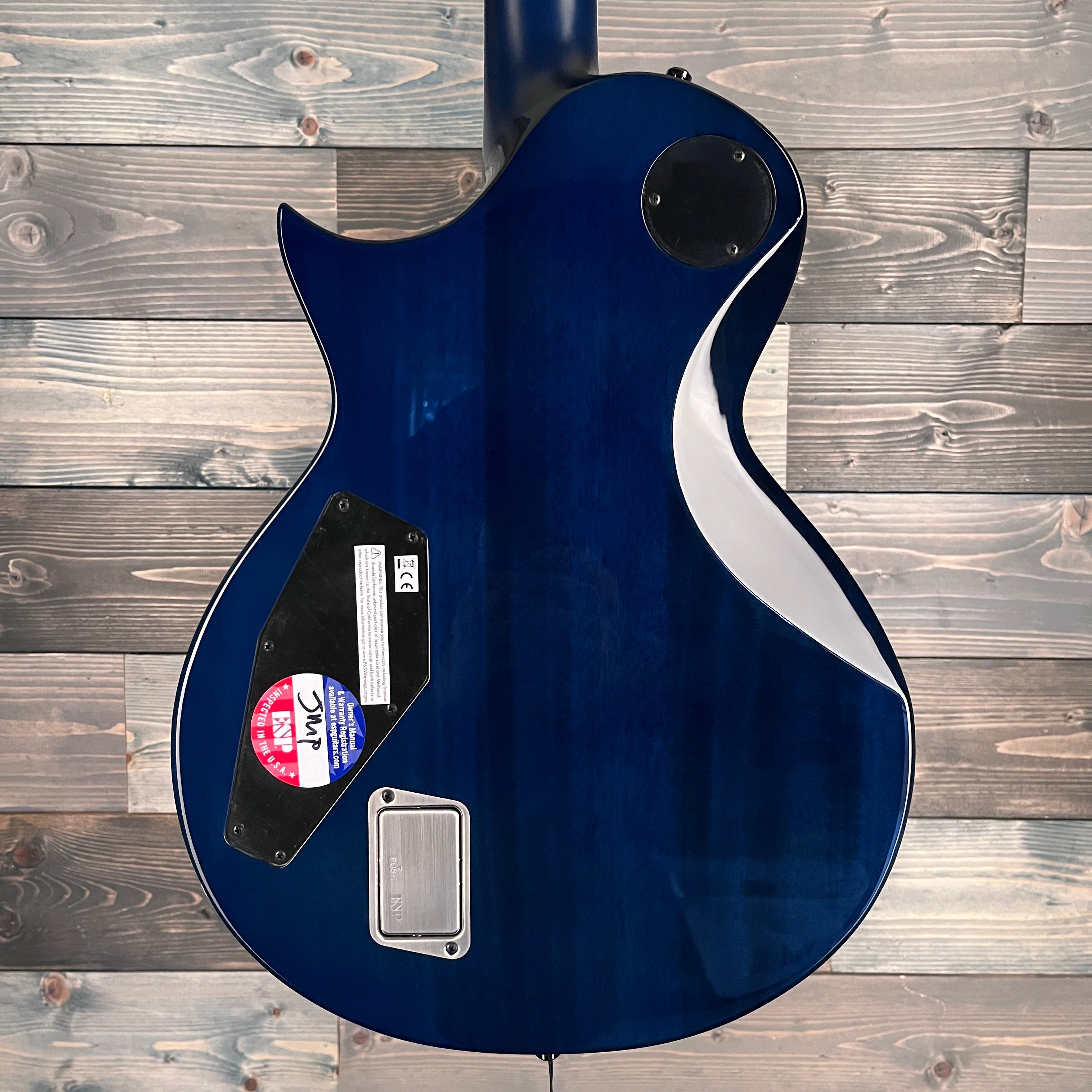 ESP E-II Eclipse Electric Guitar - Blue Natural Fade