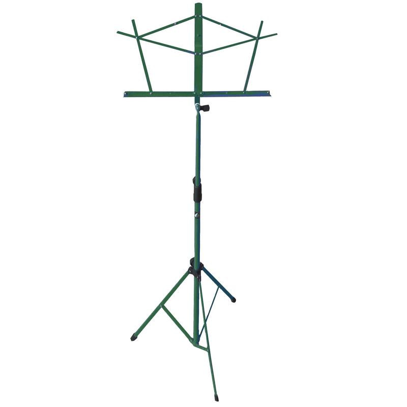 Hamilton Deluxe Folding Music Stand w/Bag - Green