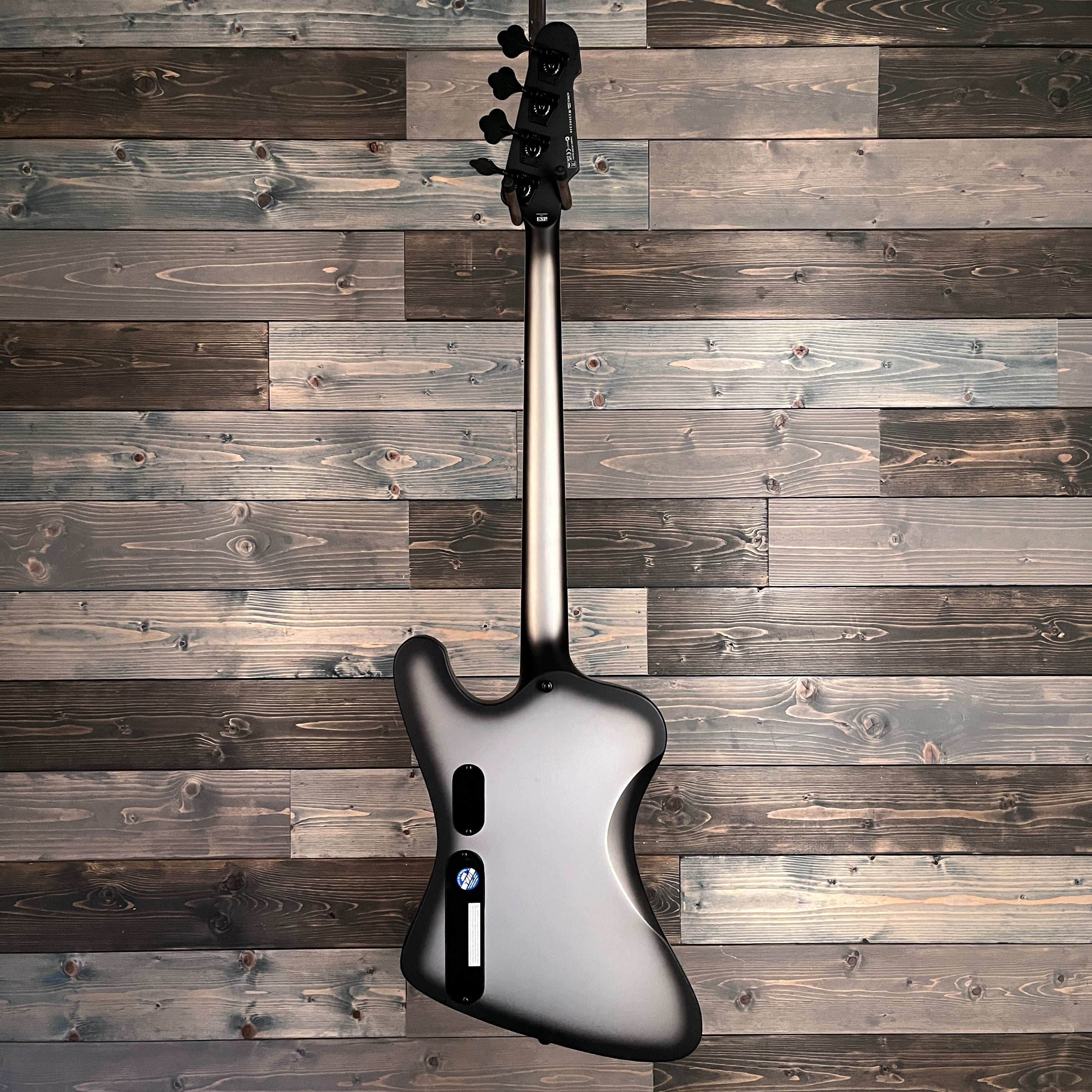 ESP LTD Phoenix-1004 Bass Guitar - Silver Sunburst Satin