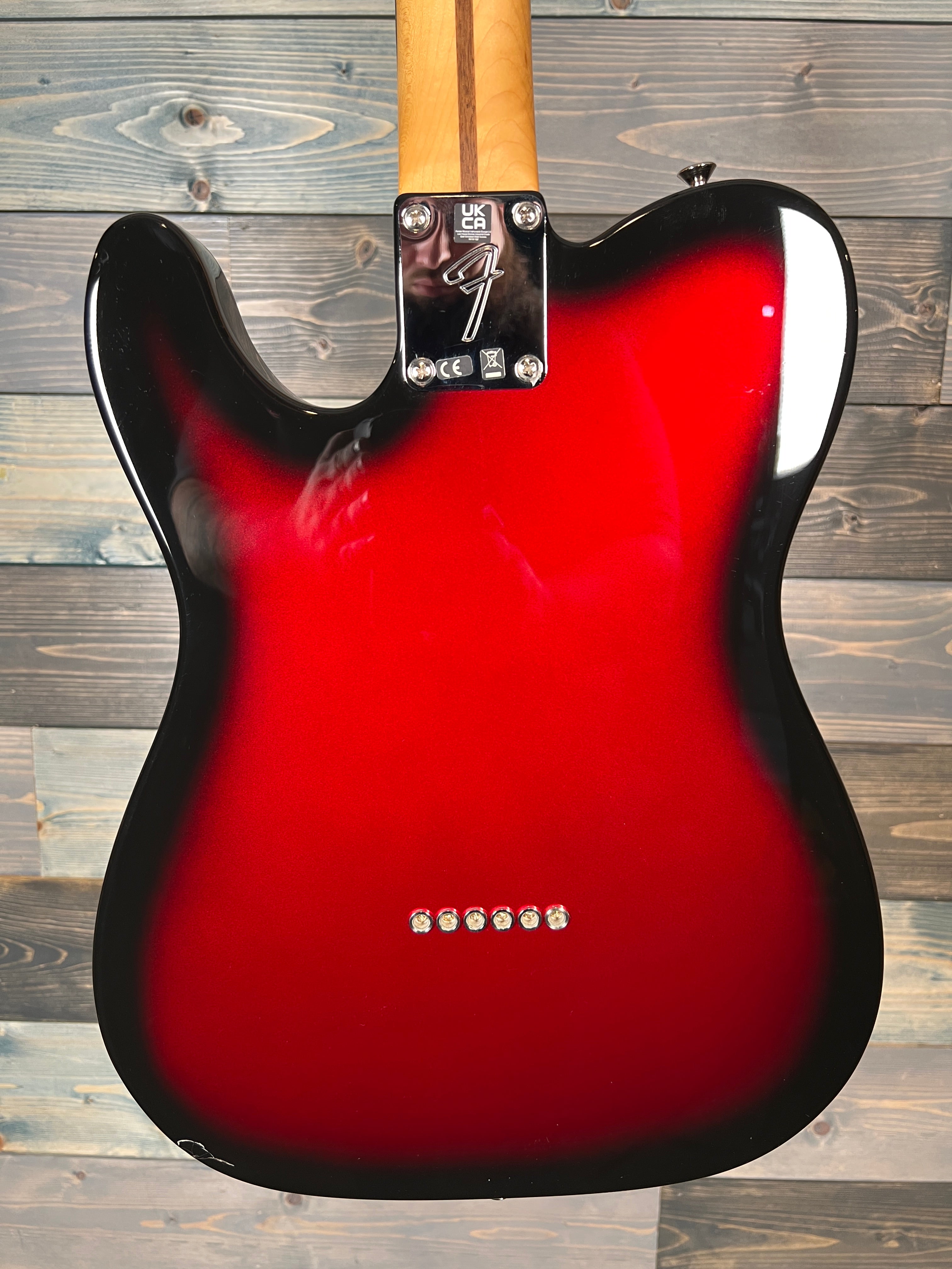 USED Fender Gold Foil Telecaster - Candy Apple Burst