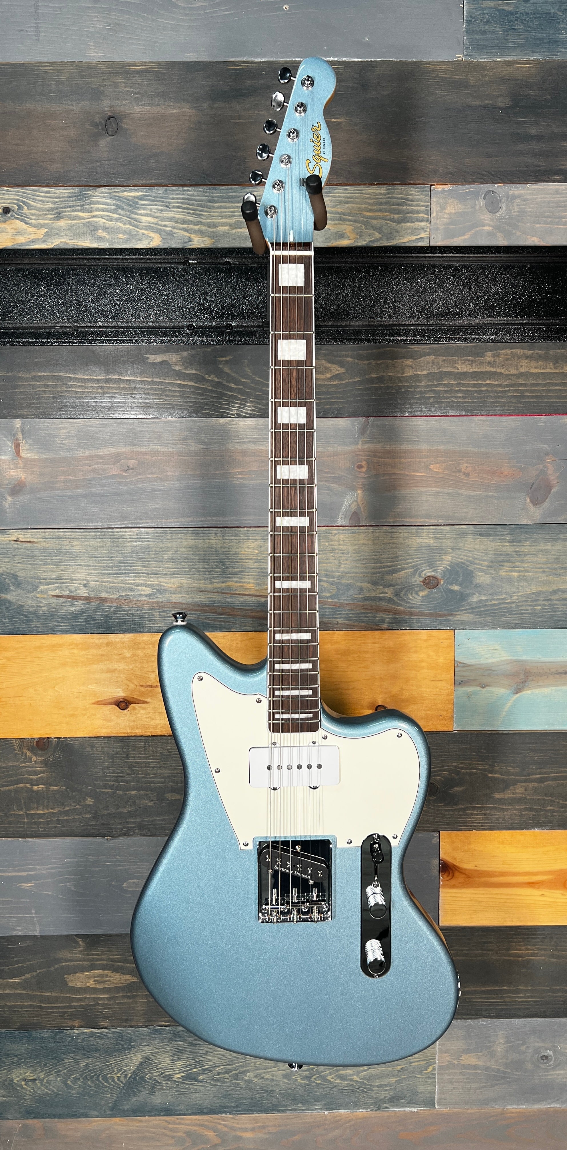 USED Fender Squier LTD ED Offset Telecaster SJ - Ice Blue Metallic