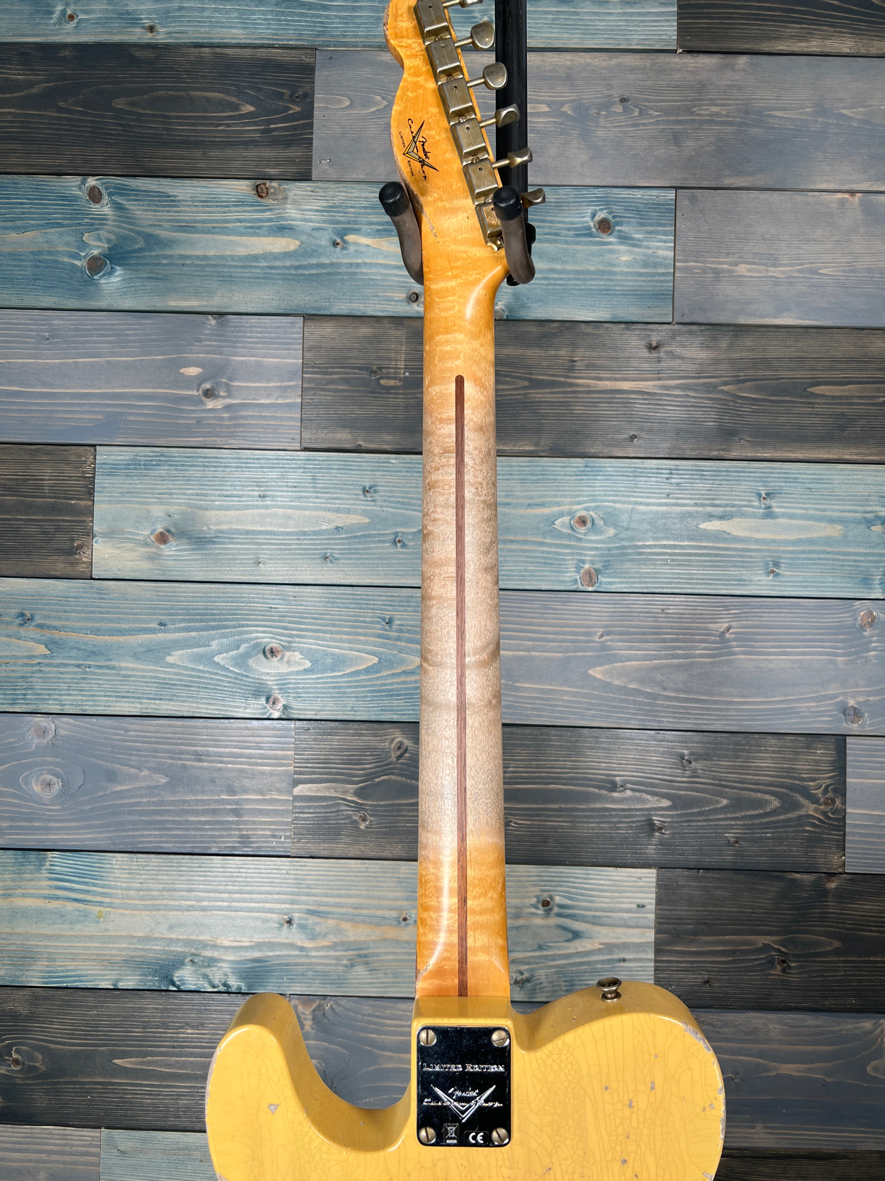 Fender Custom Shop Ltd 51 Pine Telecaster Super Heavy Relic - Antique Blonde