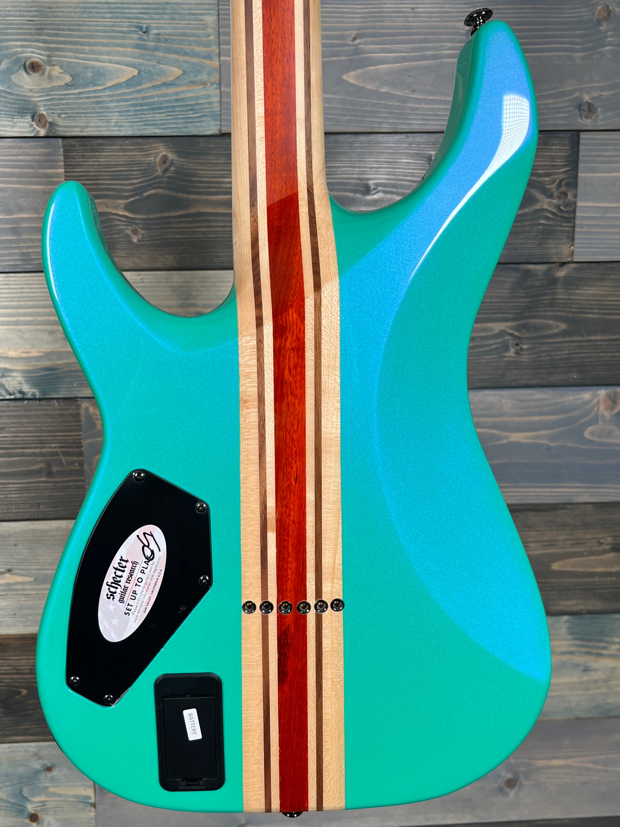 Schecter 1386 C-1 SLS Hollywood Electric - Glacier