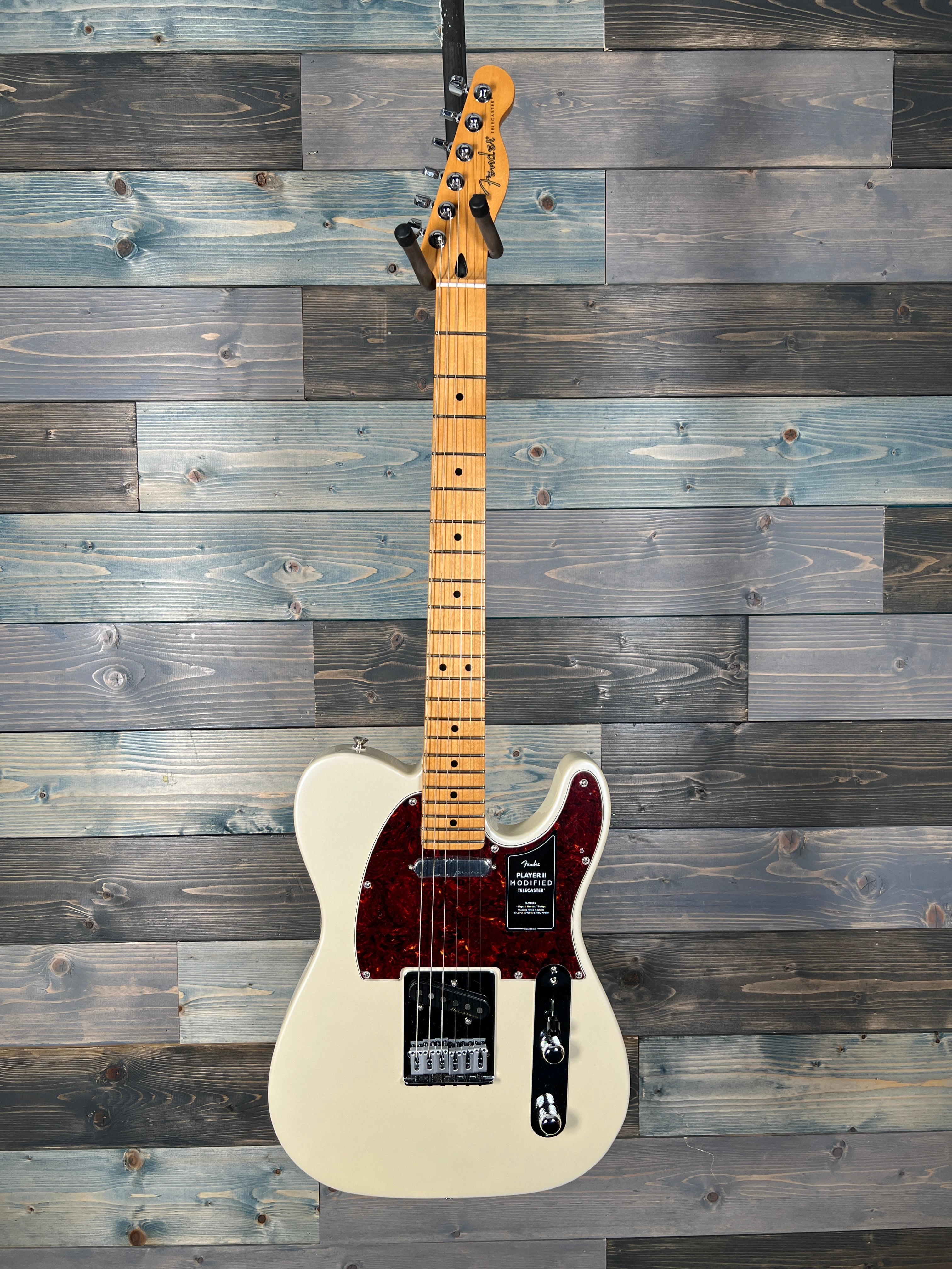 Fender Player II Modified Telecaster, Maple Fingerboard, Olympic Pearl