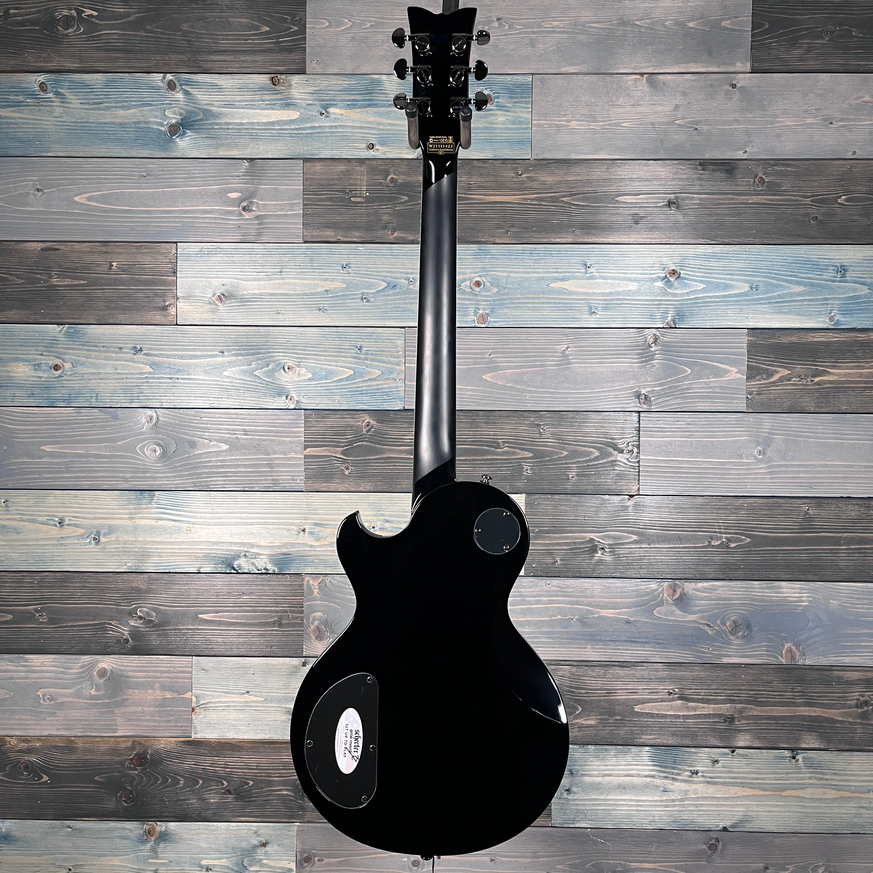 DEMO Schecter Solo-II Blackjack Electric Guitar - Black Gloss