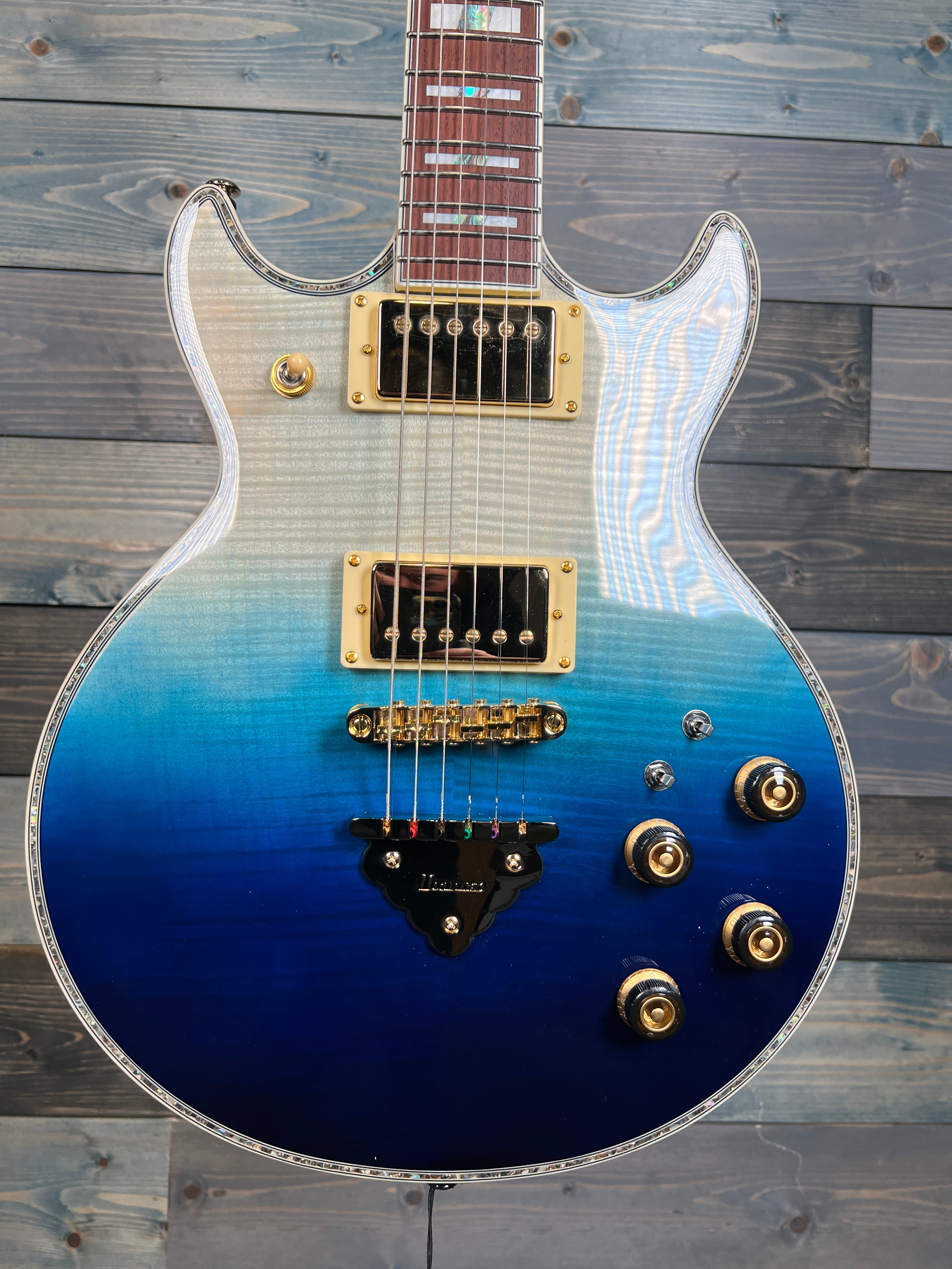 Ibanez AR420 Standard Electric Guitar - Transparent Blue Gradation