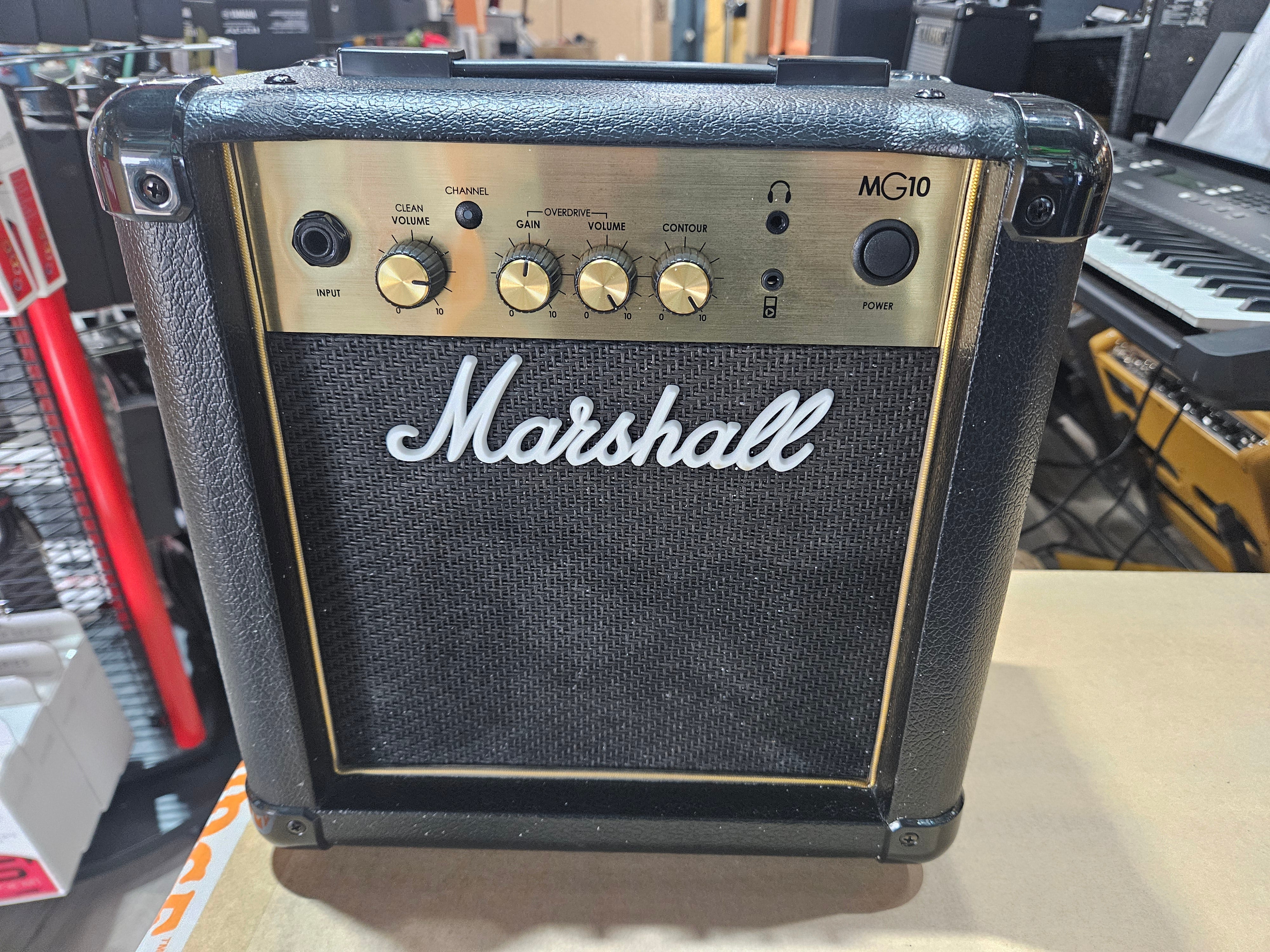 USED Marshall Amps MG10 10 Watt 1x6.5 combo w/ 2 channels & MP3 input