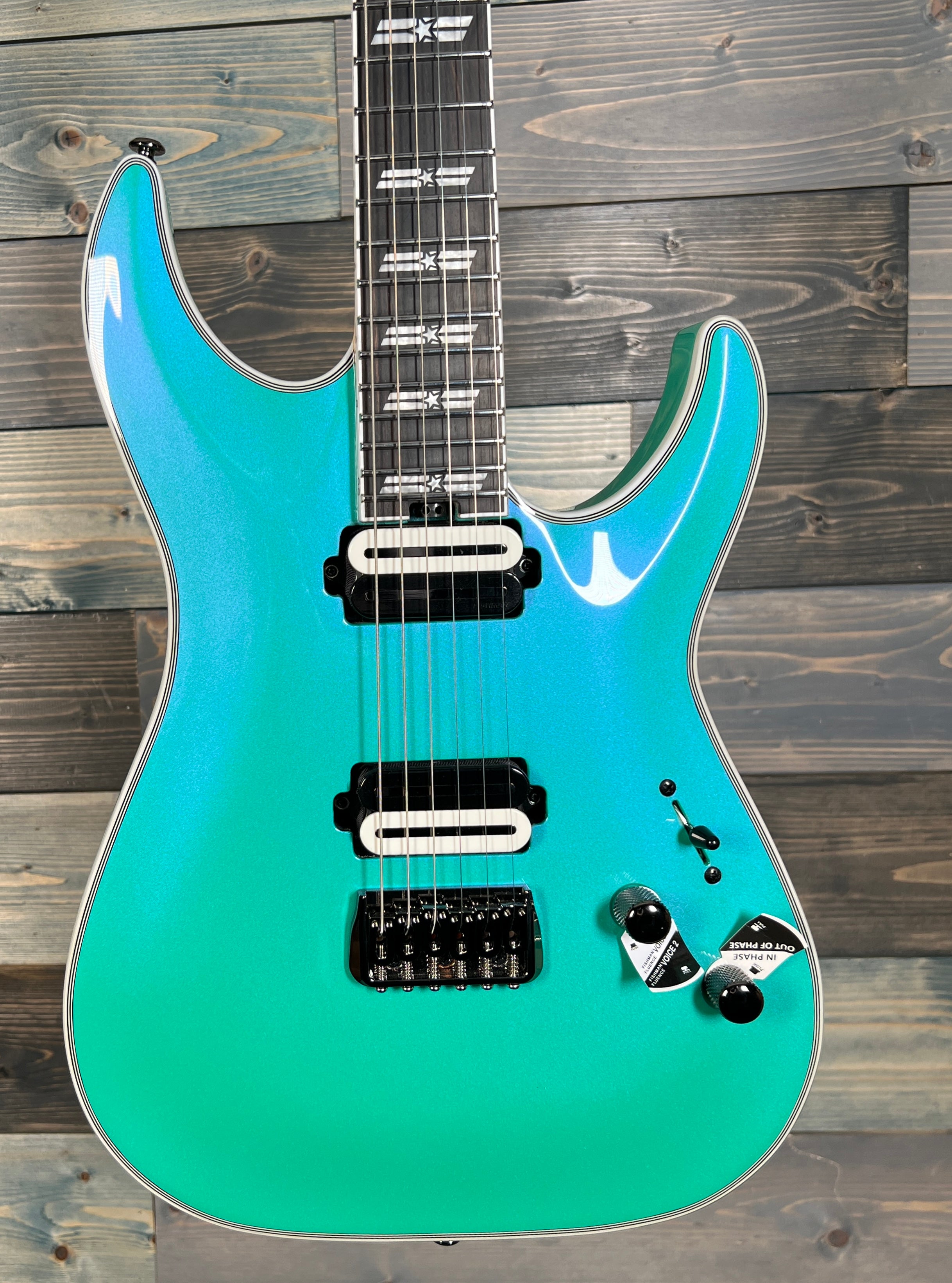 Schecter 1386 C-1 SLS Hollywood Electric - Glacier