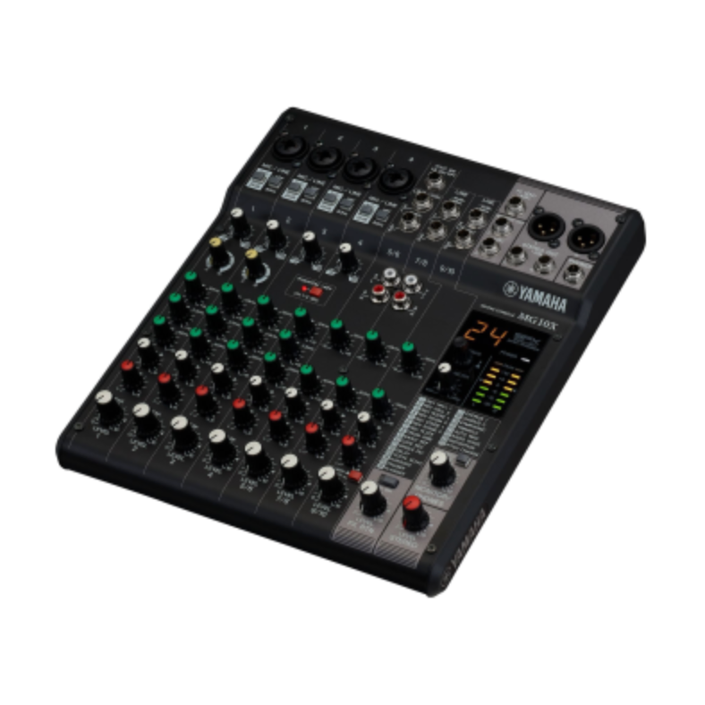 Yamaha MG10X CV 10-Input Stereo Mixer with Effects